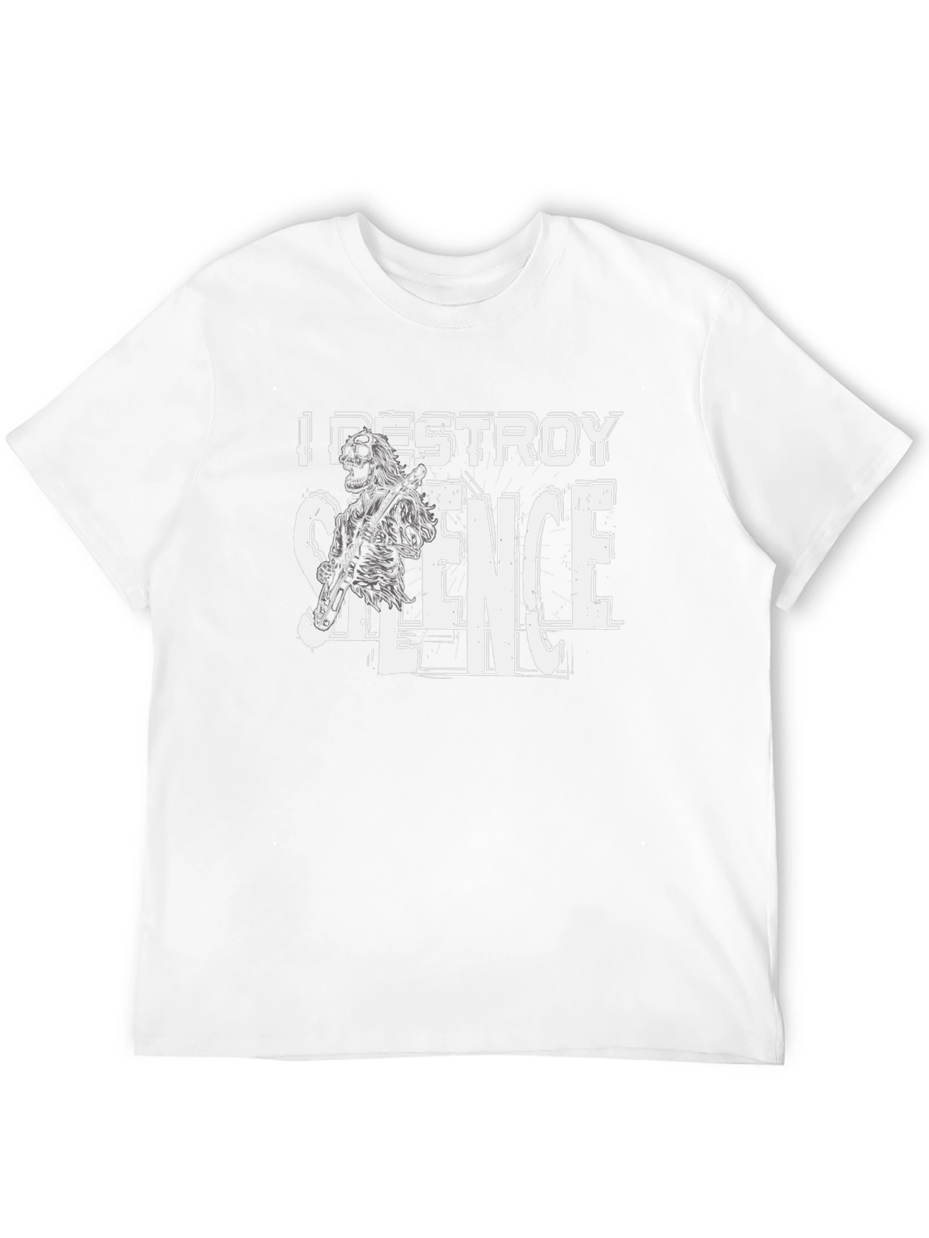 I DESTROY SILENCE Graphic T-Shirt