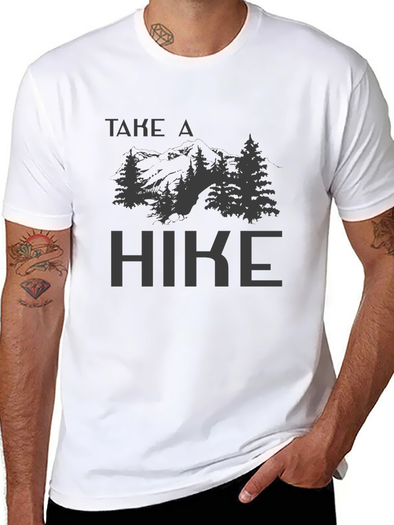 Take A Hike Graphic Tee - Nature Lovers T-Shirt