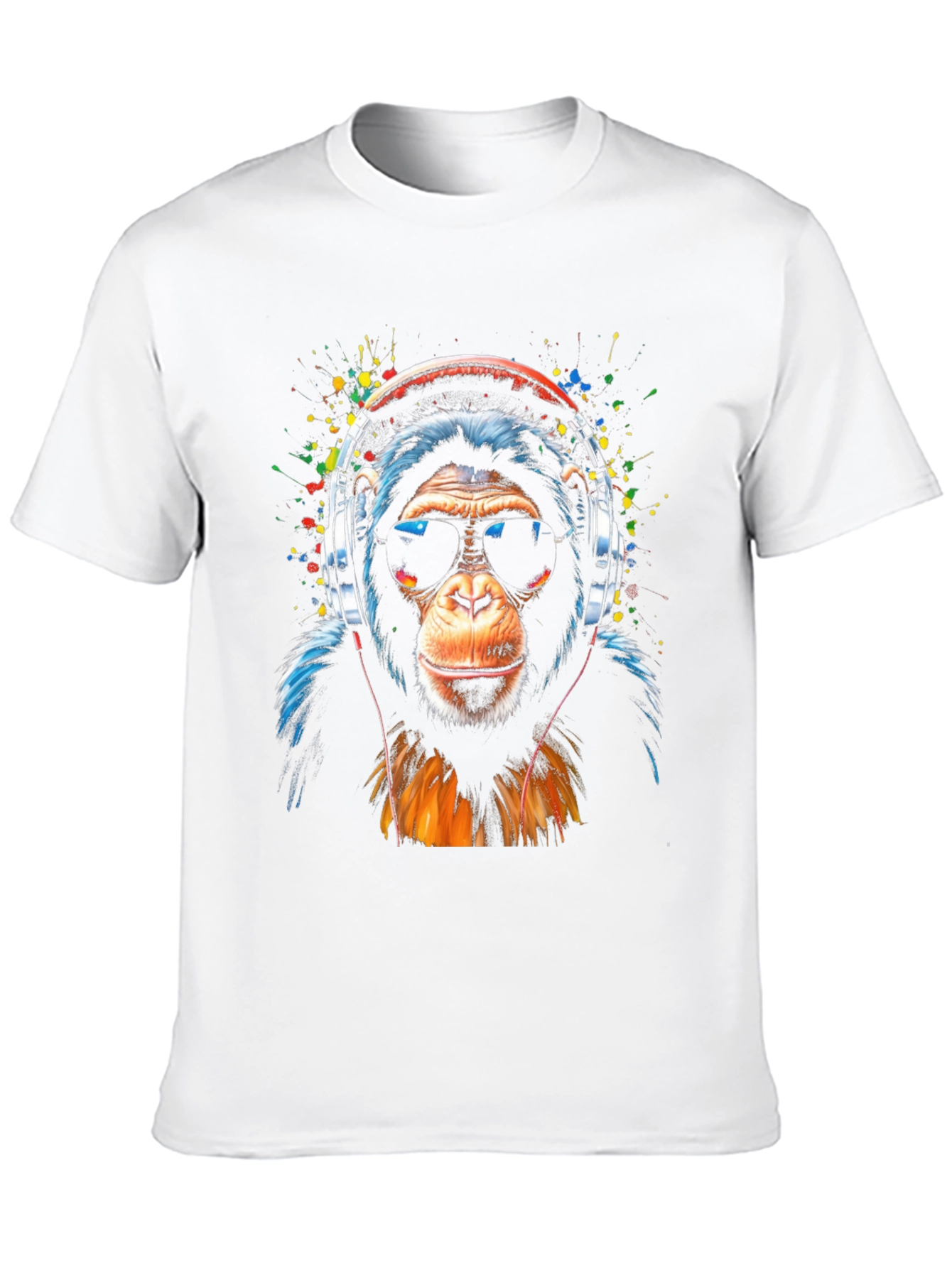 Cool Monkey Graphic Tee - Black T-Shirt