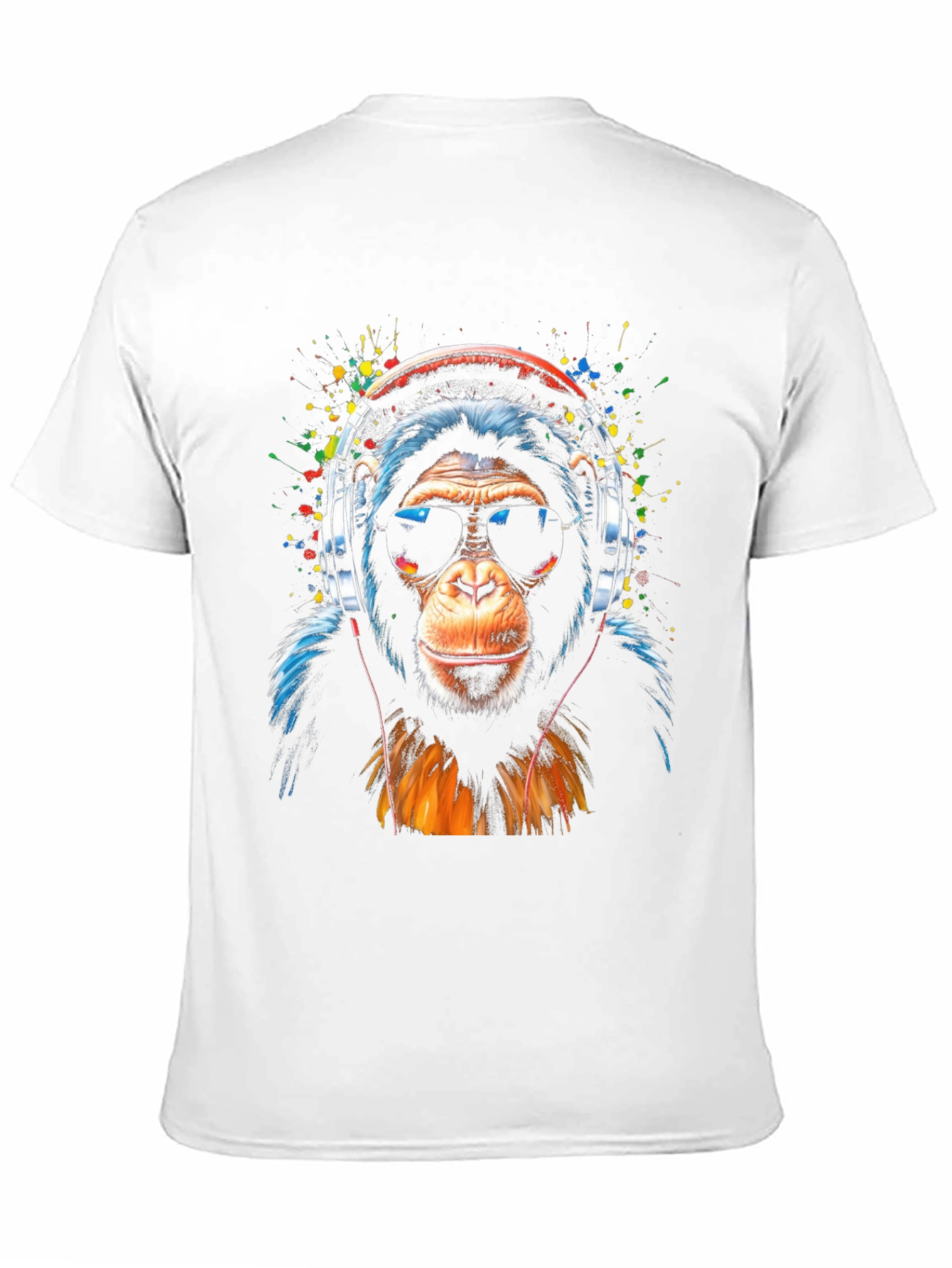 Cool Monkey Graphic Tee - Black T-Shirt