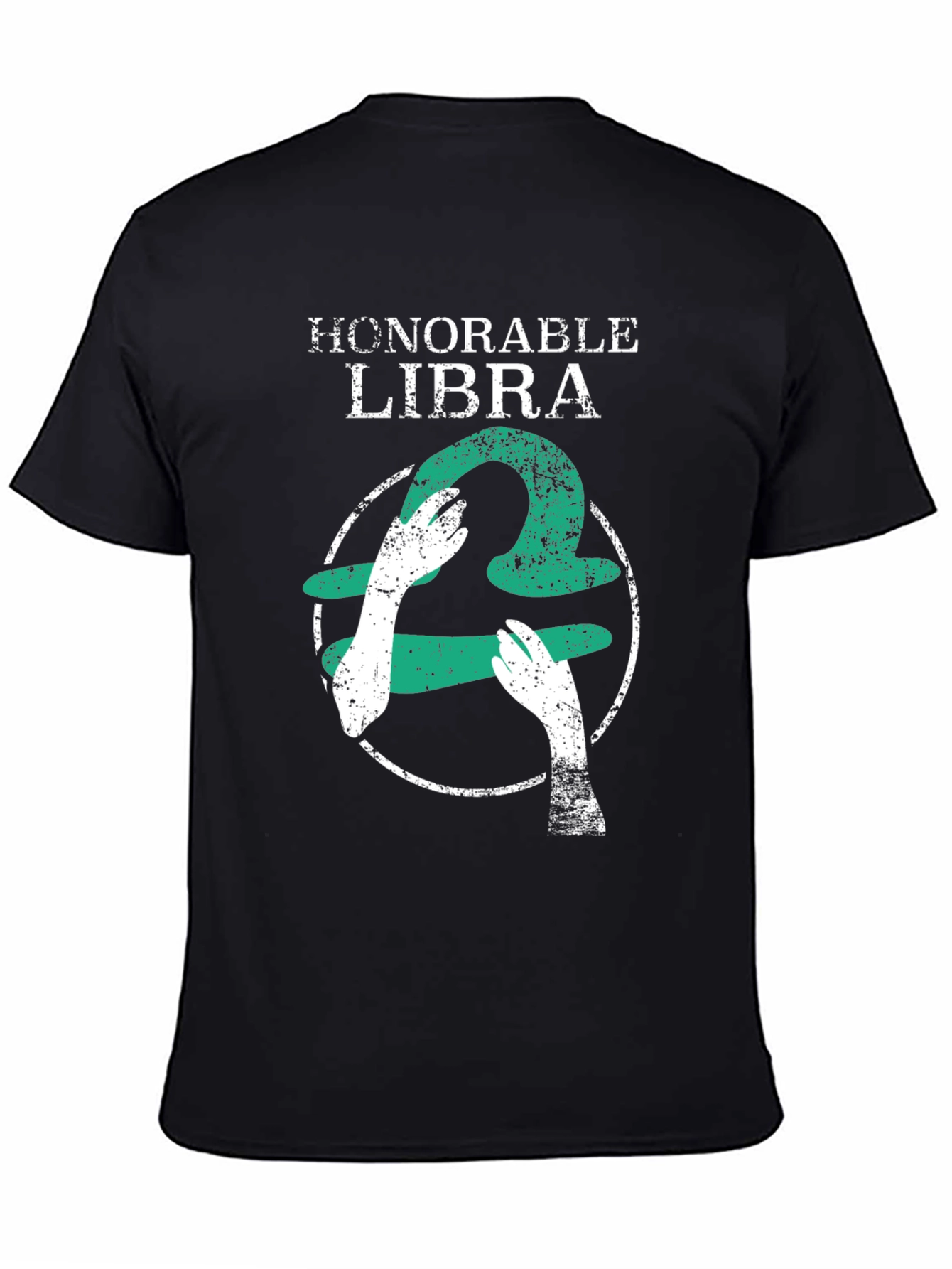 Honorable Libra Zodiac Graphic T-Shirt