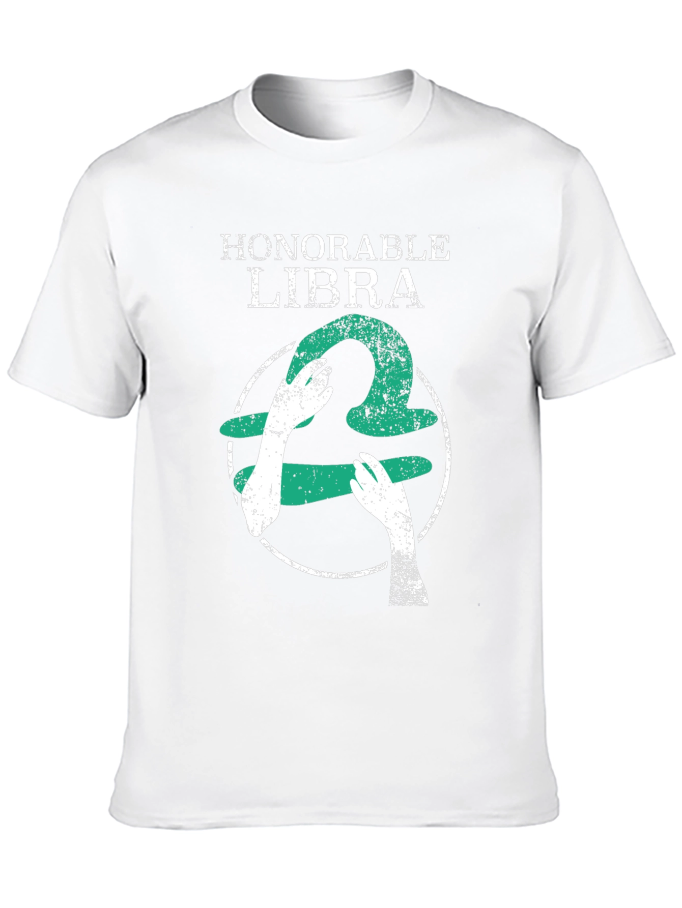 Honorable Libra Zodiac Graphic T-Shirt