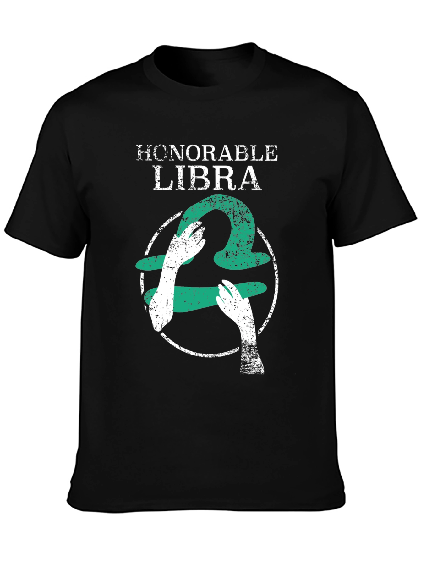 Honorable Libra Zodiac Graphic T-Shirt