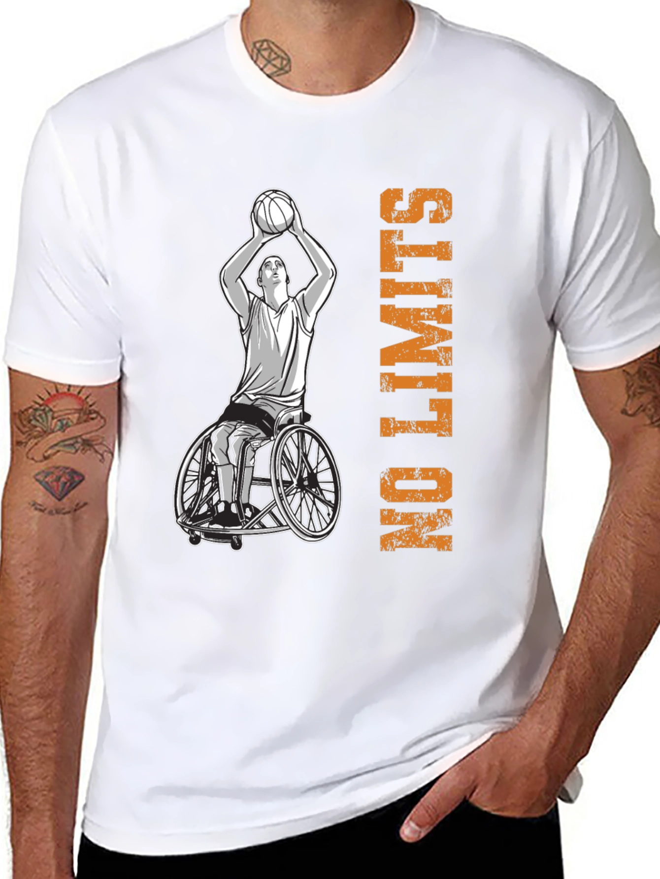 Adaptive Athlete T-Shirt | No Limits