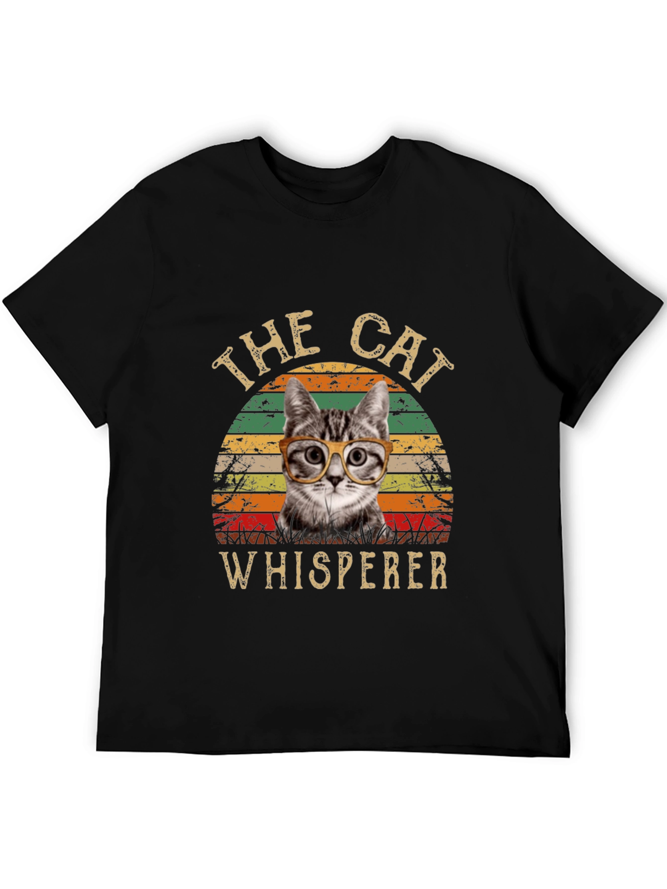 The Cat Whisperer T-Shirt -  Cool Cat Design