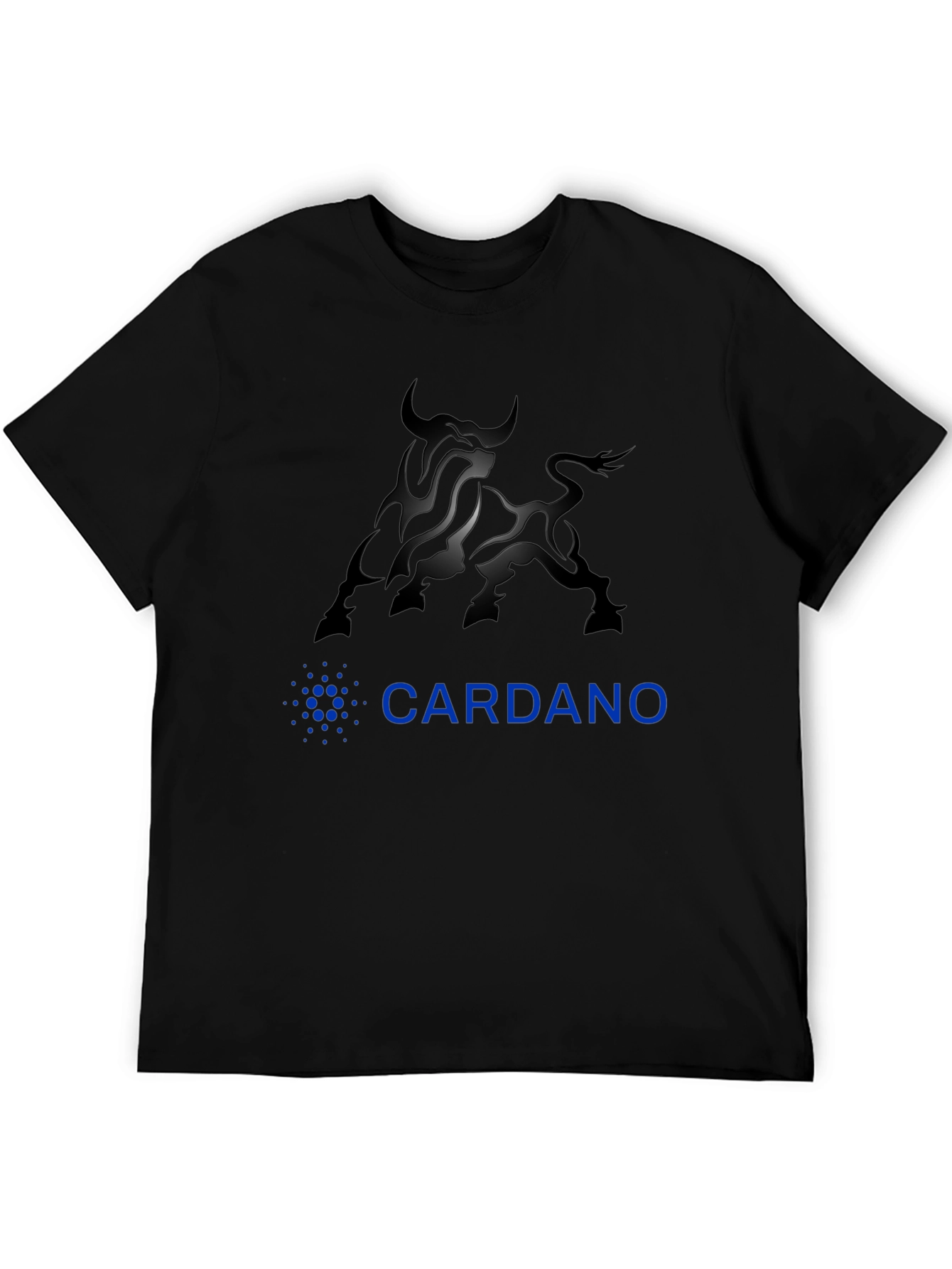 Cardano Bull Black T-Shirt
