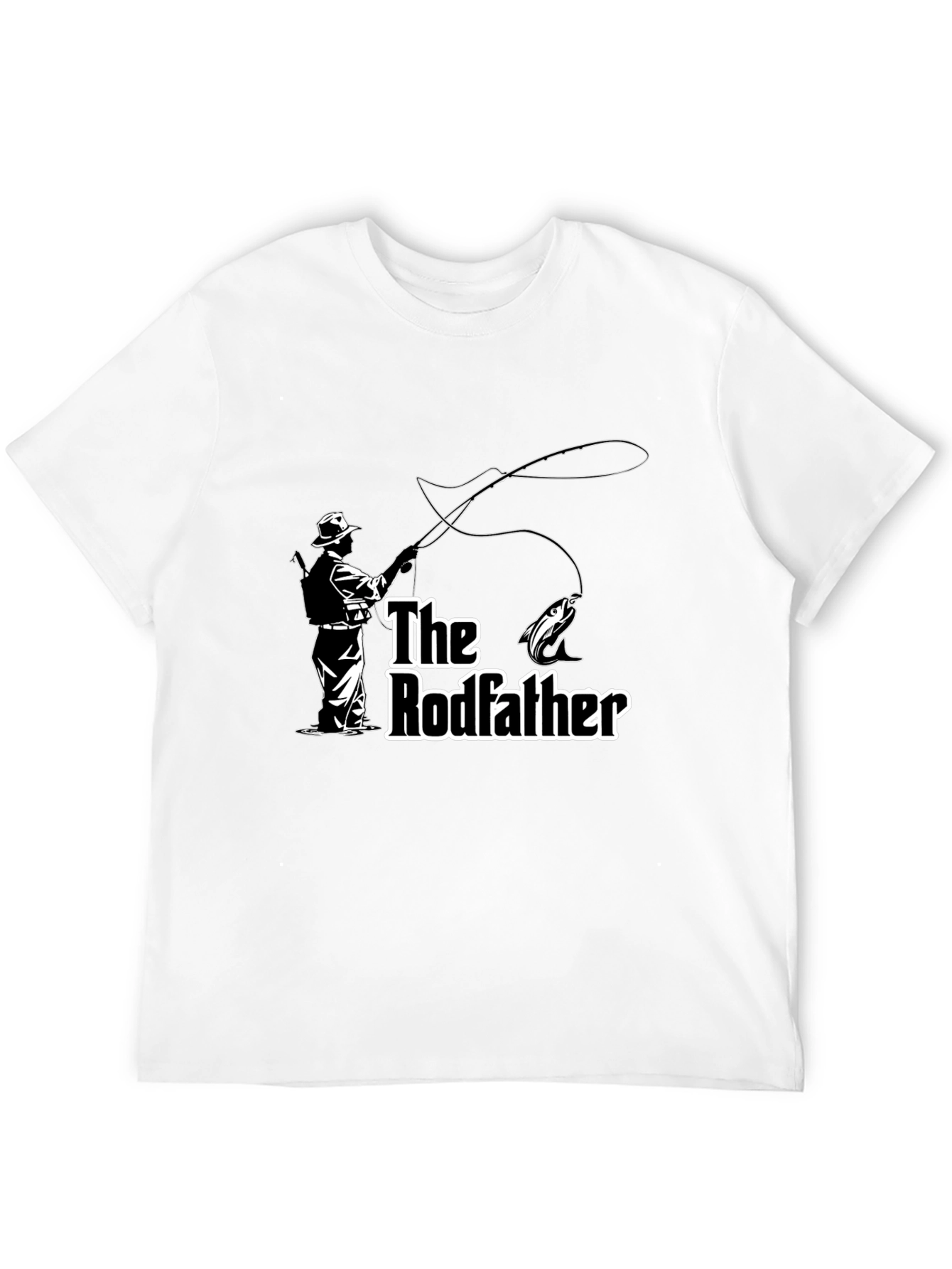 The Rodfather Fishing T-Shirt - Angler Gift