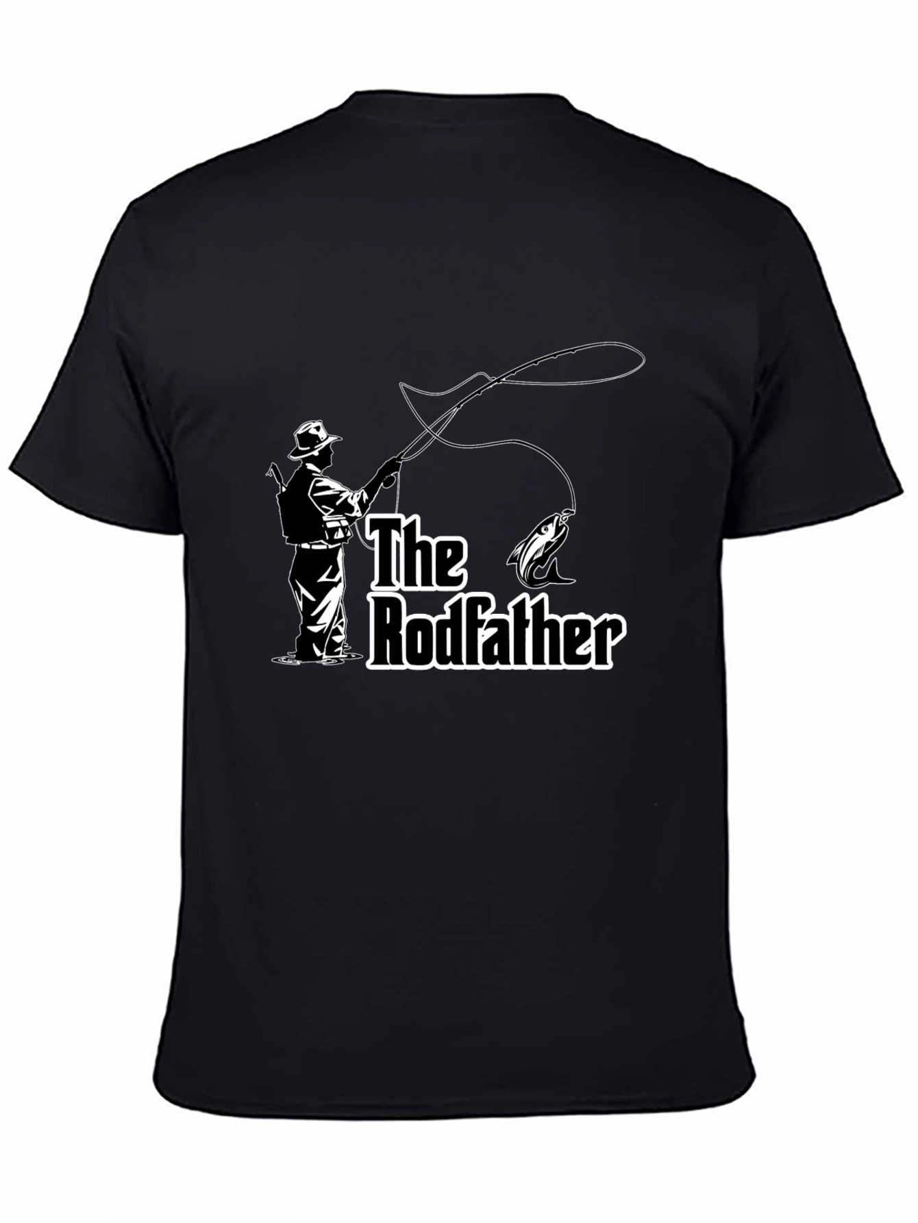 The Rodfather Fishing T-Shirt - Angler Gift