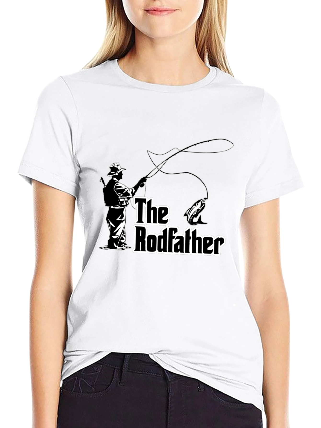 The Rodfather Fishing T-Shirt - Angler Gift