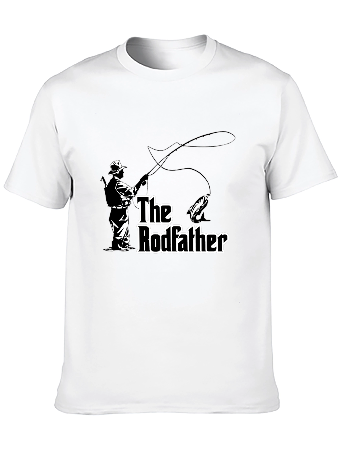 The Rodfather Fishing T-Shirt - Angler Gift