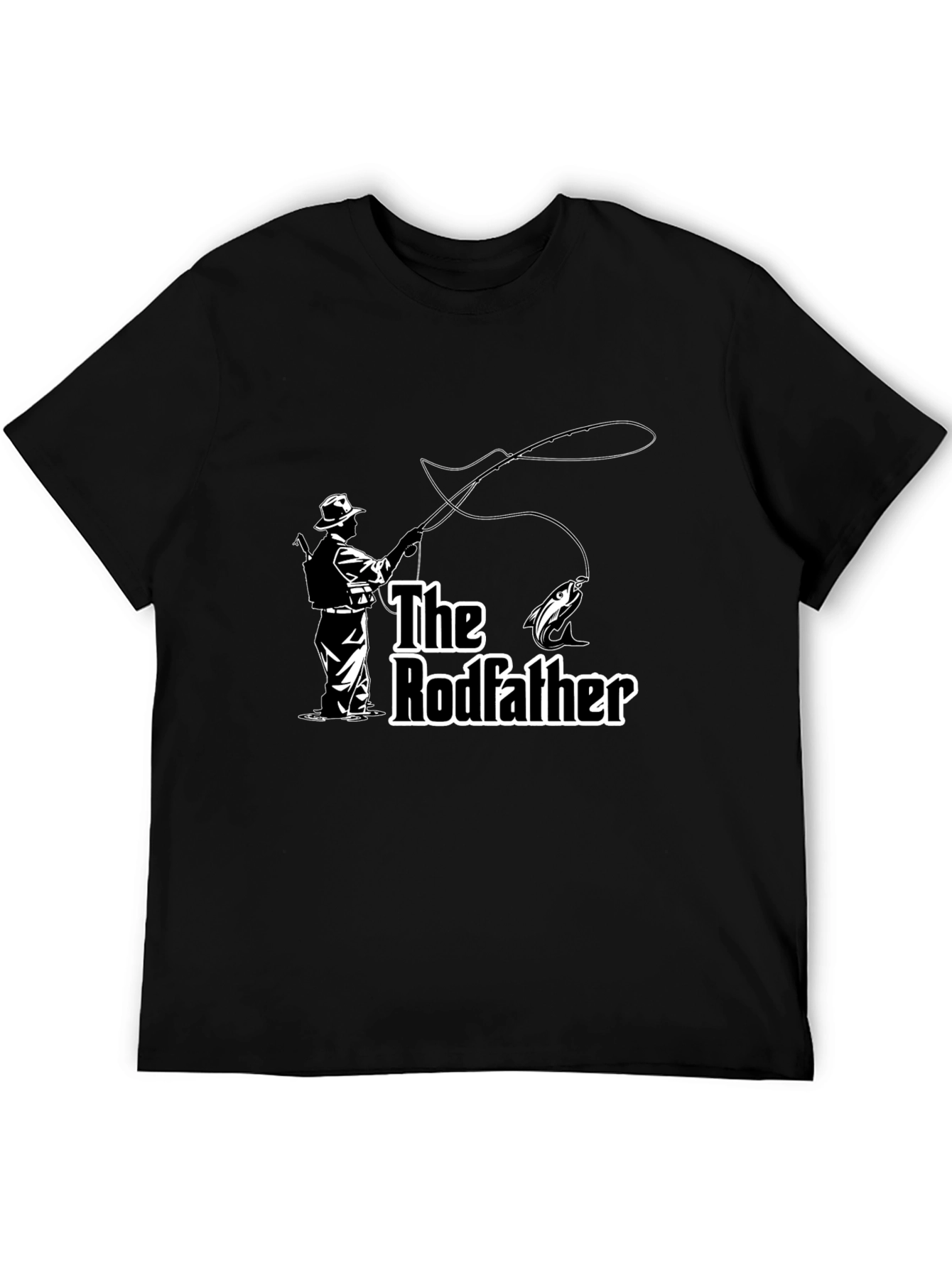 The Rodfather Fishing T-Shirt - Angler Gift
