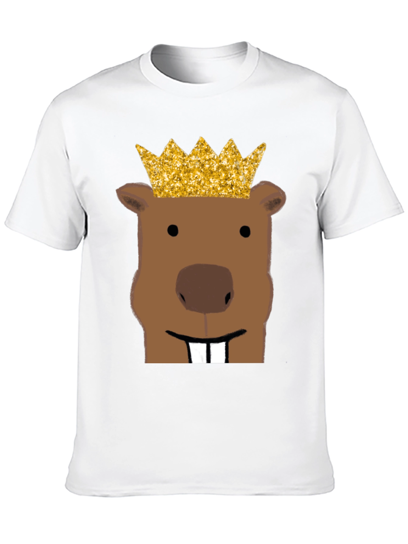 King Beaver T-Shirt - Funny Graphic Tee