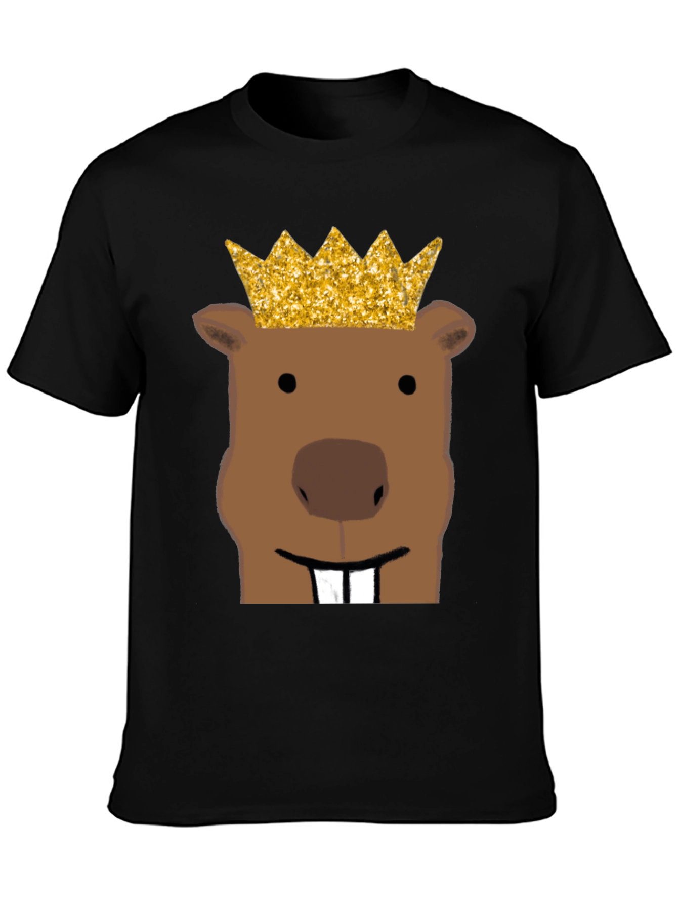 King Beaver T-Shirt - Funny Graphic Tee