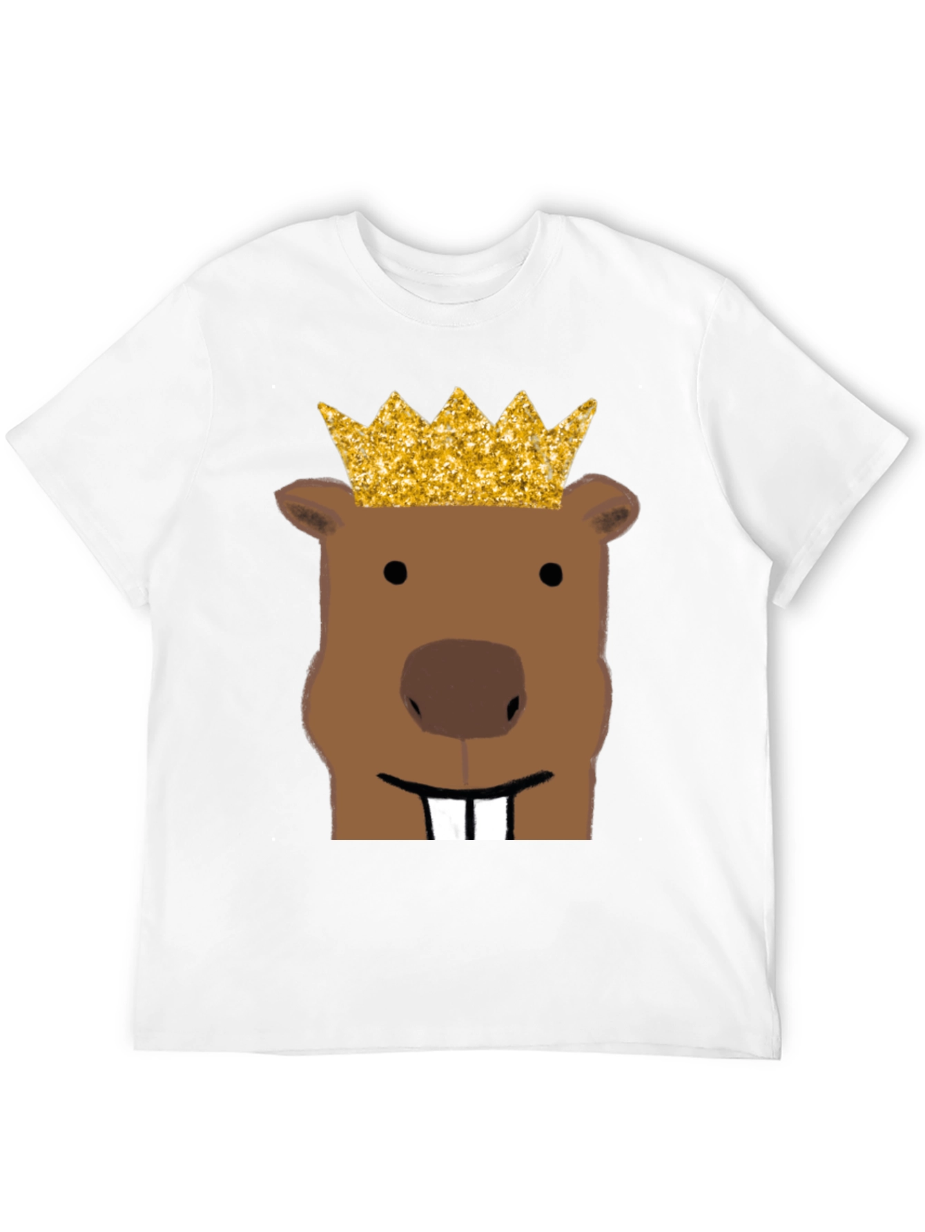 King Beaver T-Shirt - Funny Graphic Tee