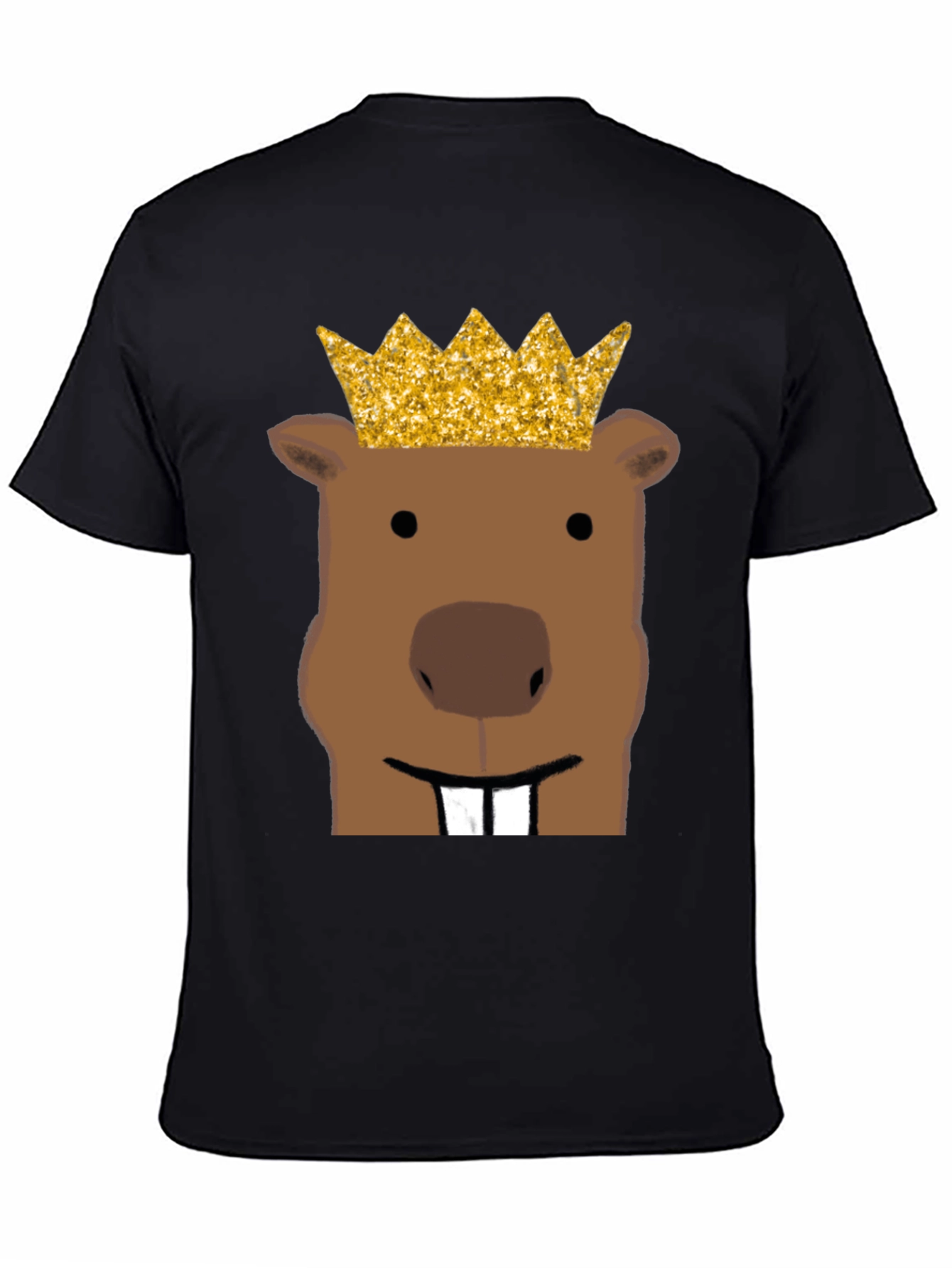 King Beaver T-Shirt - Funny Graphic Tee
