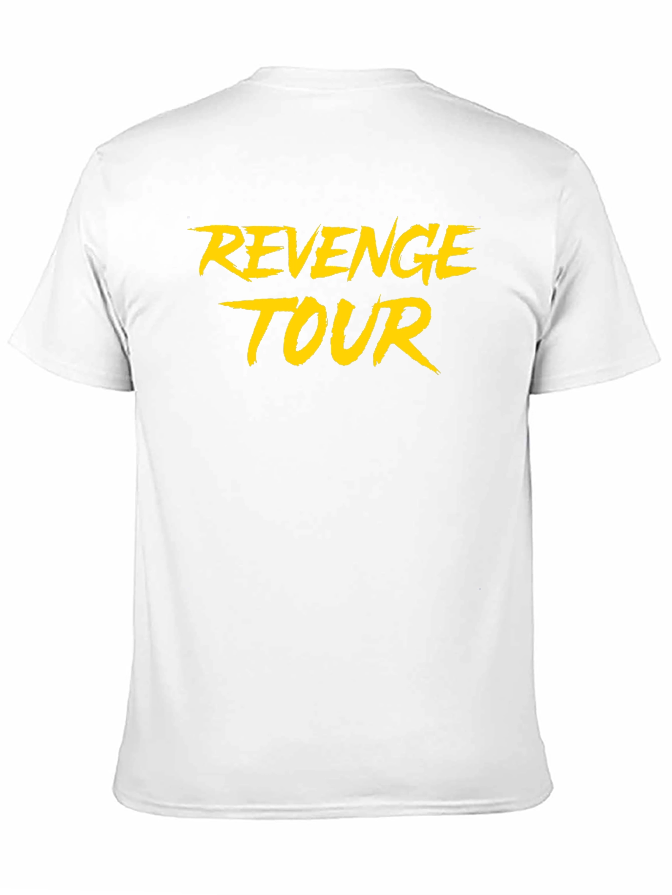 Revenge Tour Graphic Tee - Black Cotton T-Shirt