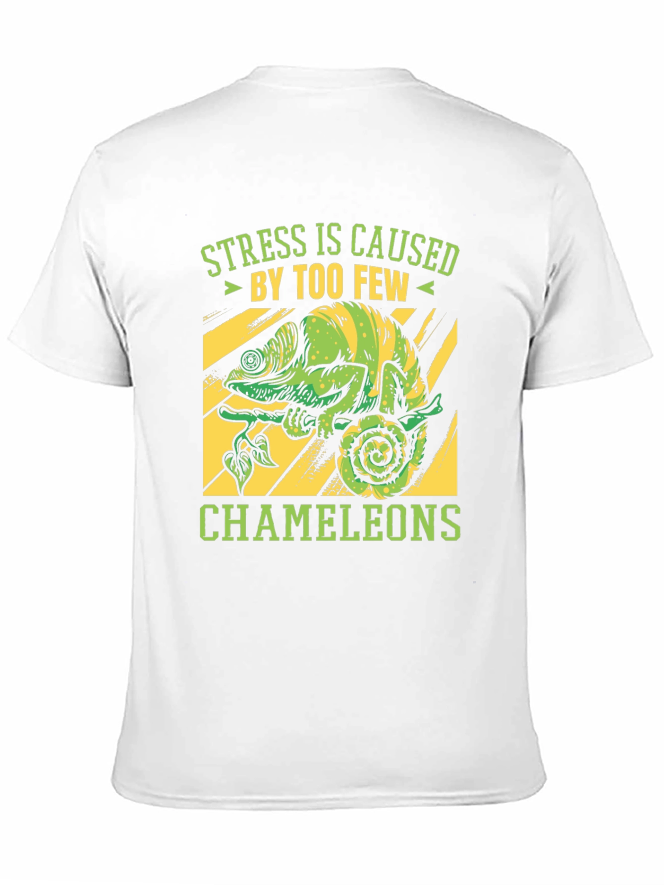 Funny Chameleon Graphic Tee - Stress Relief T-Shirt
