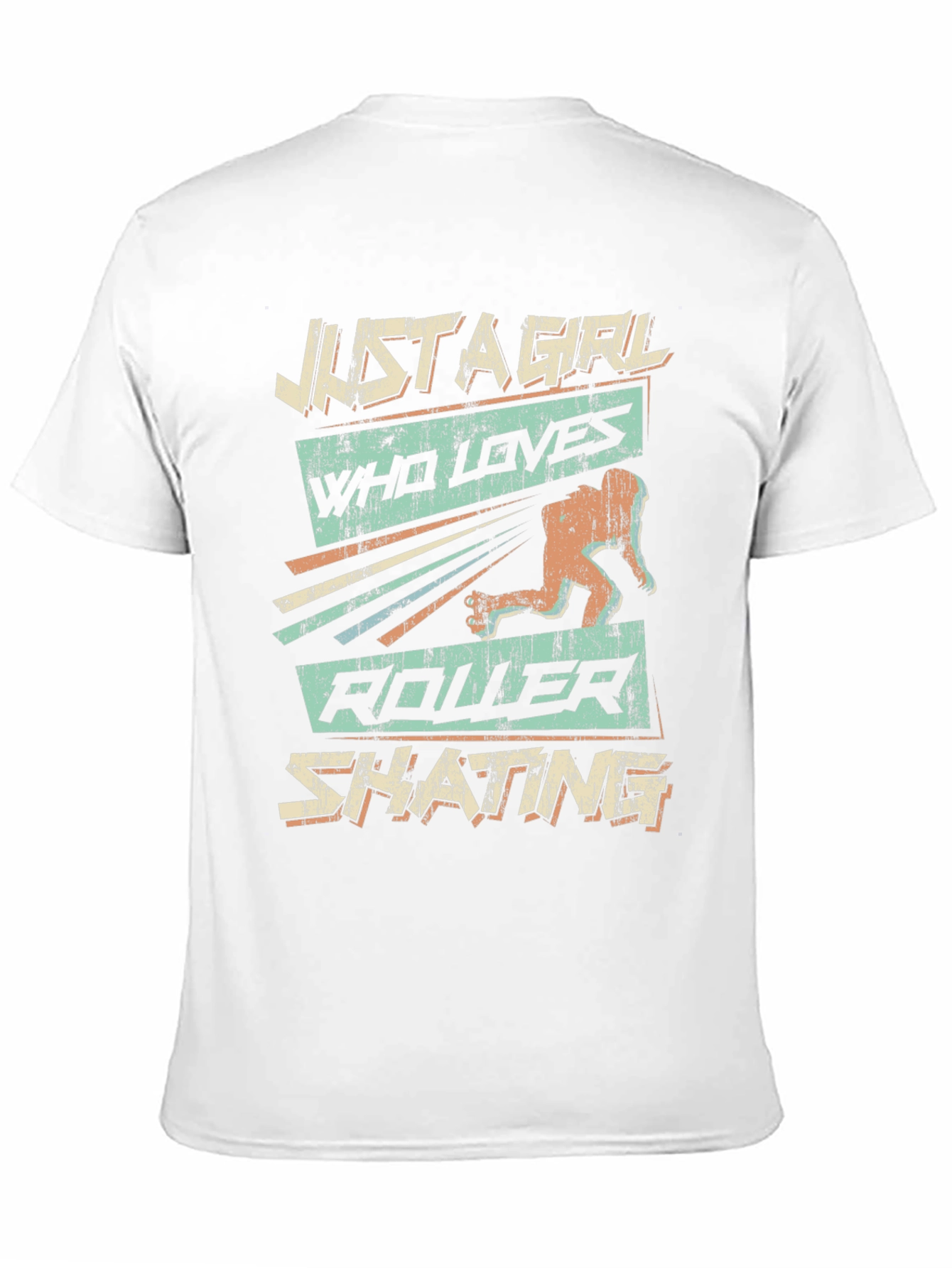 Just A Girl Who Loves Roller Skating T-Shirt