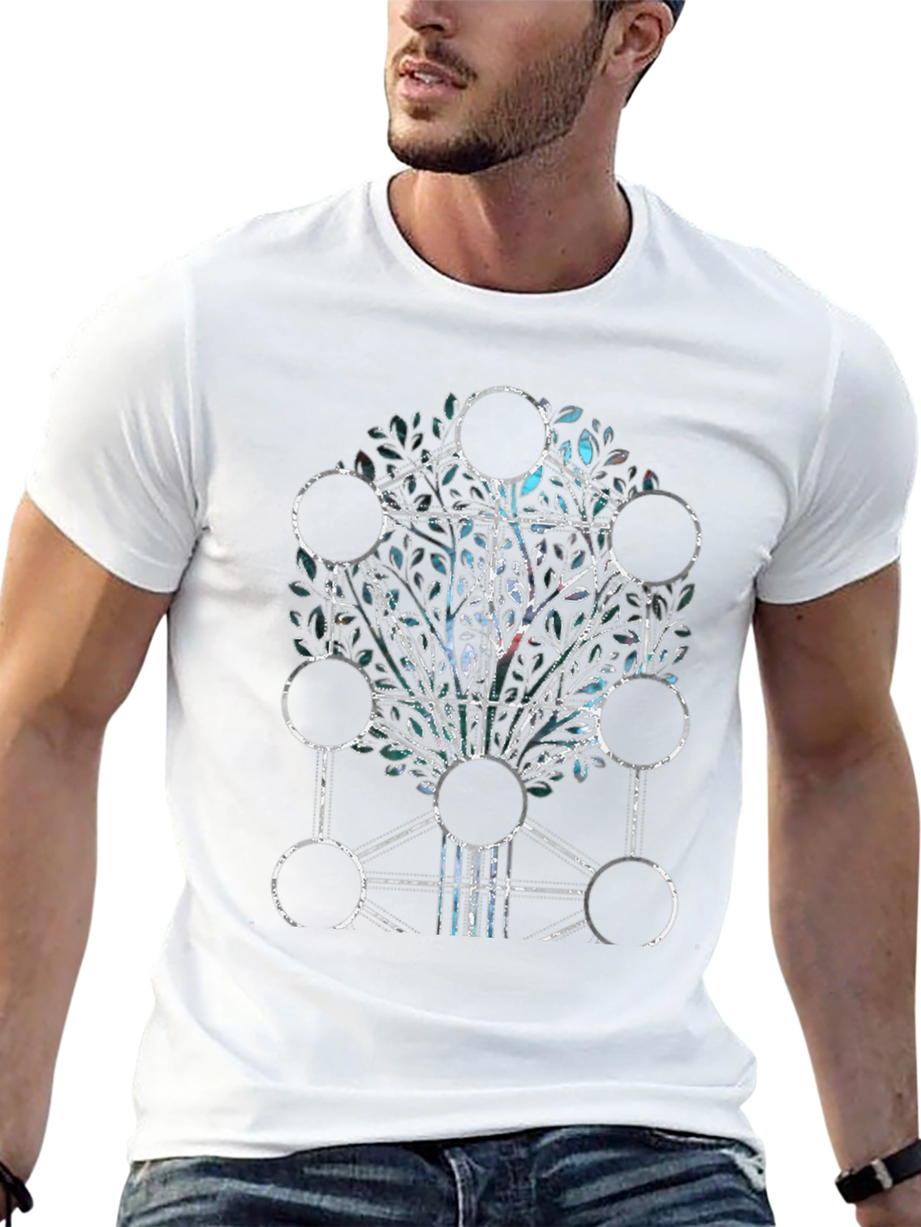 Kabbalah Tree of Life Graphic T-Shirt