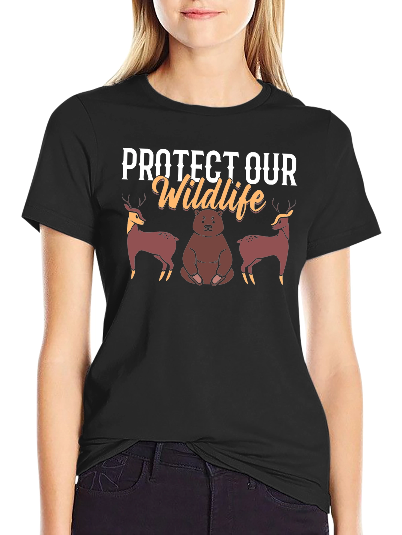 Protect Our Wildlife Graphic T-Shirt