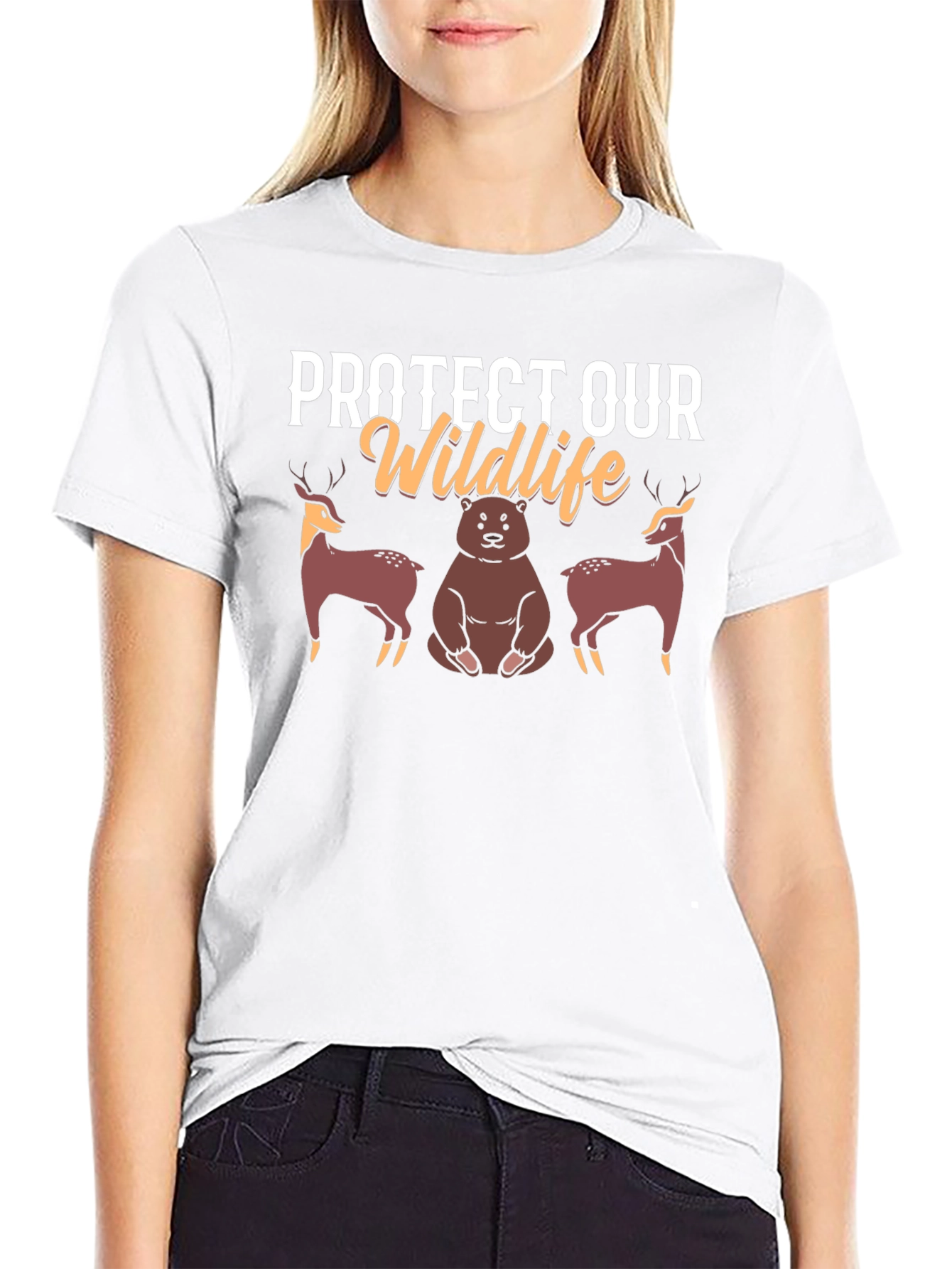 Protect Our Wildlife Graphic T-Shirt