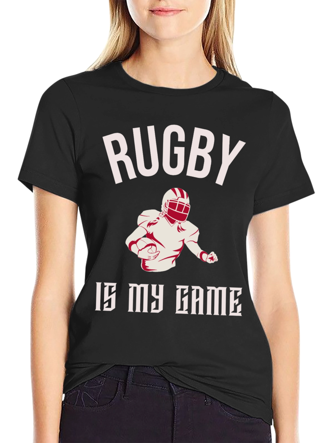 Rugby Is My Game Graphic Tee