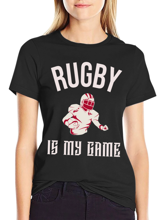 Rugby Is My Game Graphic Tee