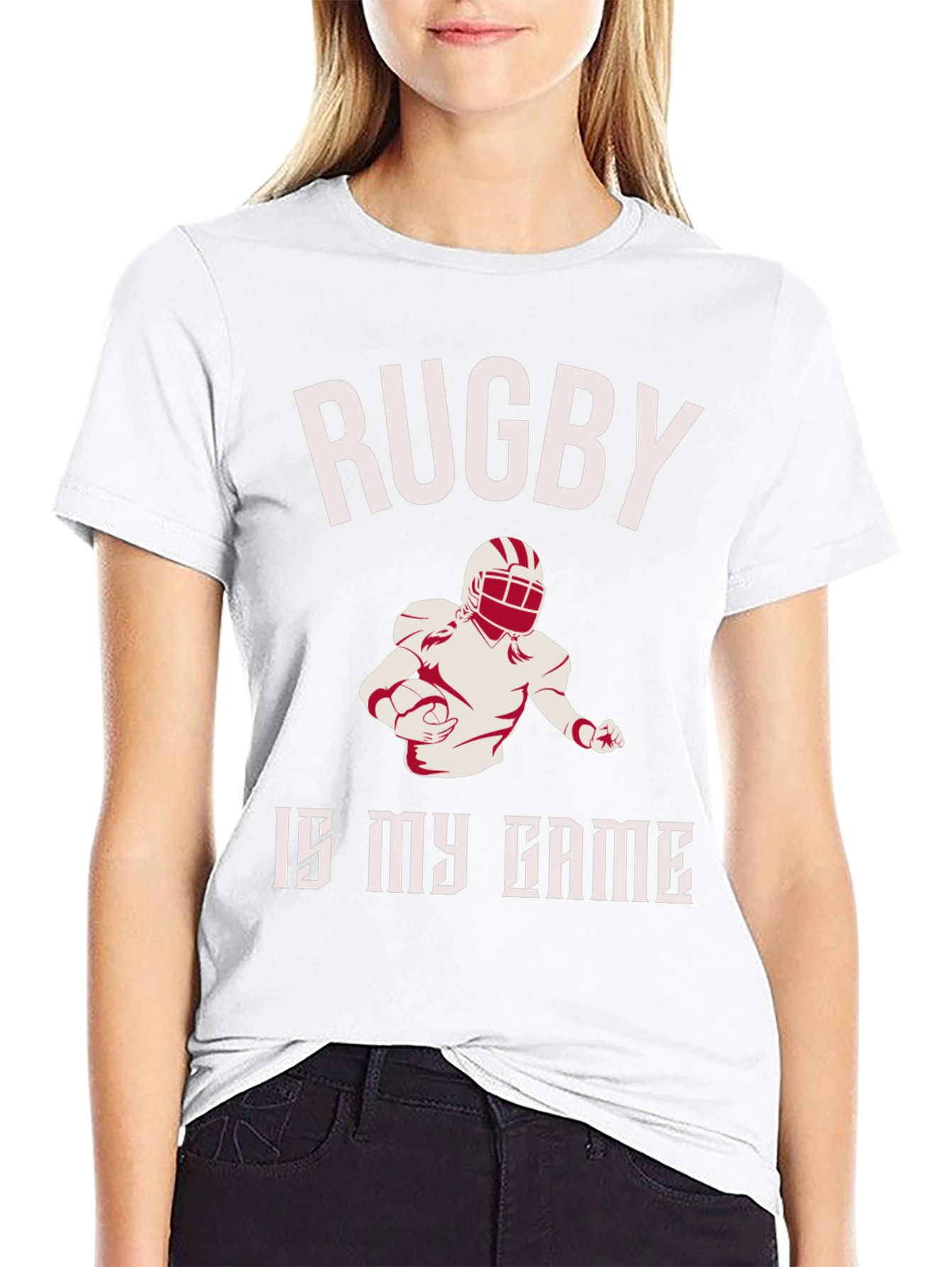Rugby Is My Game Graphic Tee