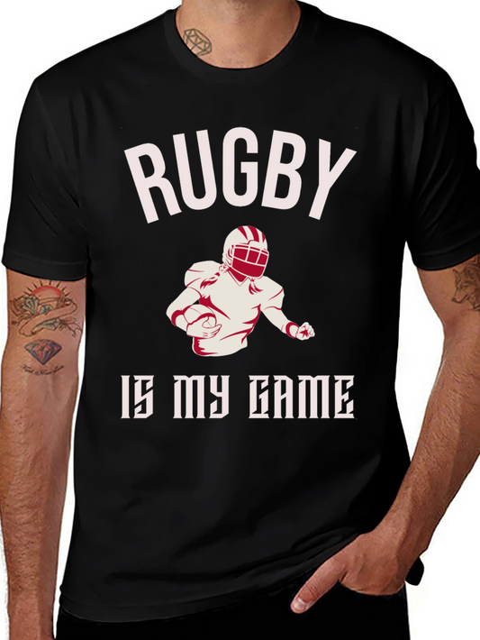 Rugby Is My Game Graphic Tee