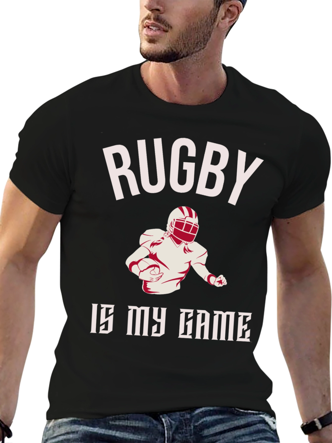 Rugby Is My Game Graphic Tee