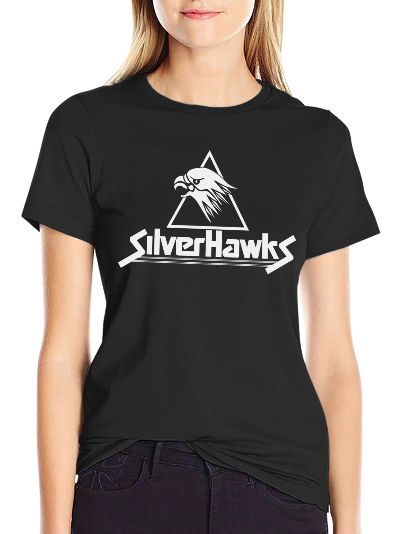 SilverHawks Graphic T-Shirt - Classic Cartoon Tee