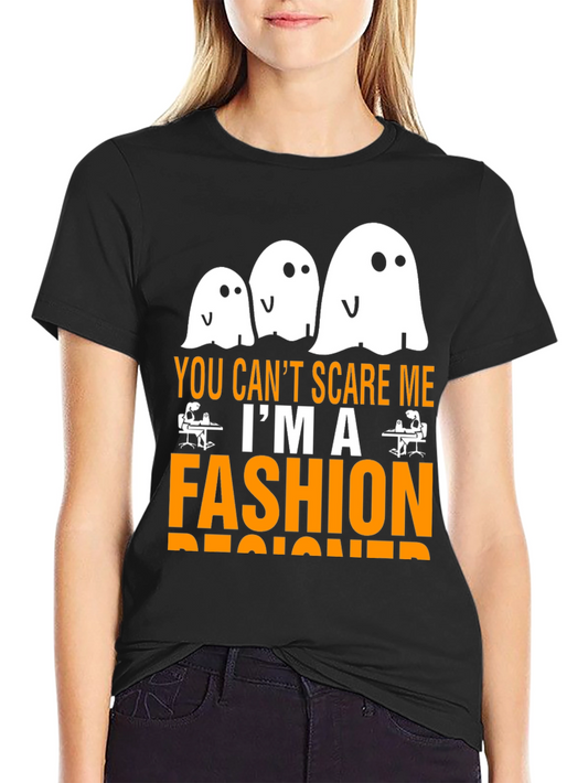 Funny Fashion Designer Halloween Ghost T-Shirt