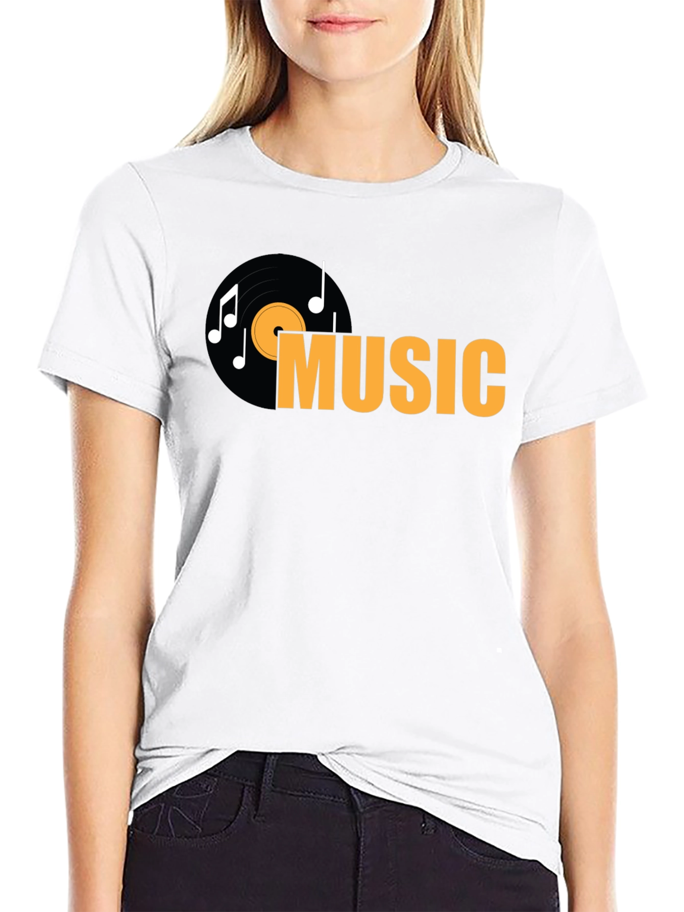 Music Vinyl Record Graphic T-Shirt
