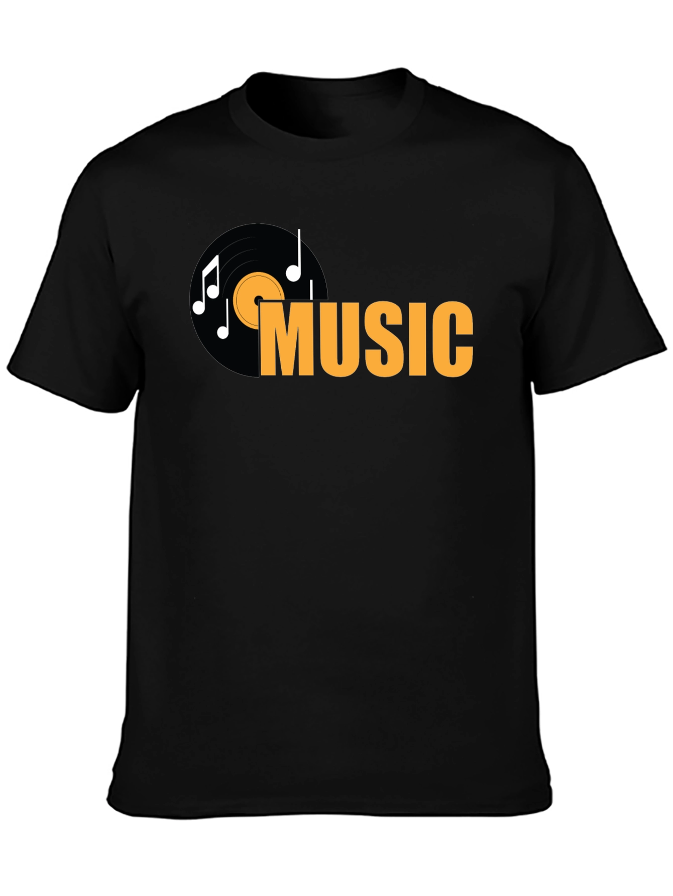 Music Vinyl Record Graphic T-Shirt