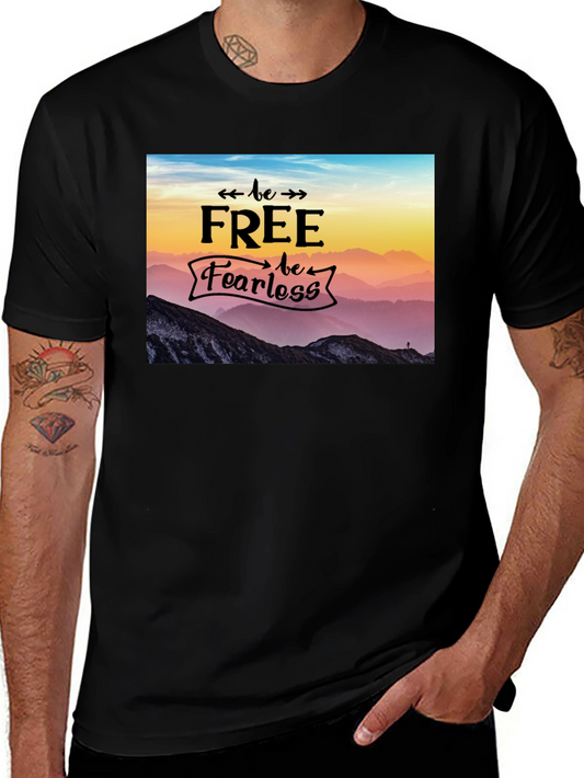 Be Free Be Fearless Graphic Tee