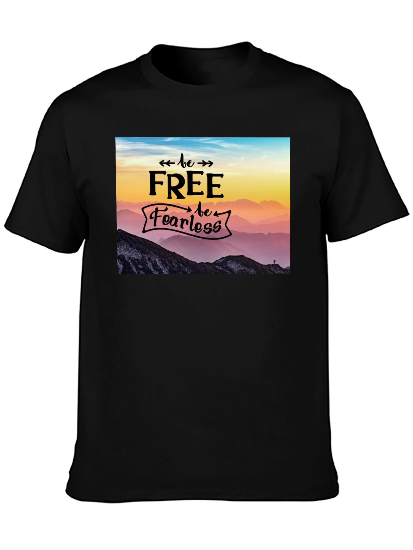 Be Free Be Fearless Graphic Tee