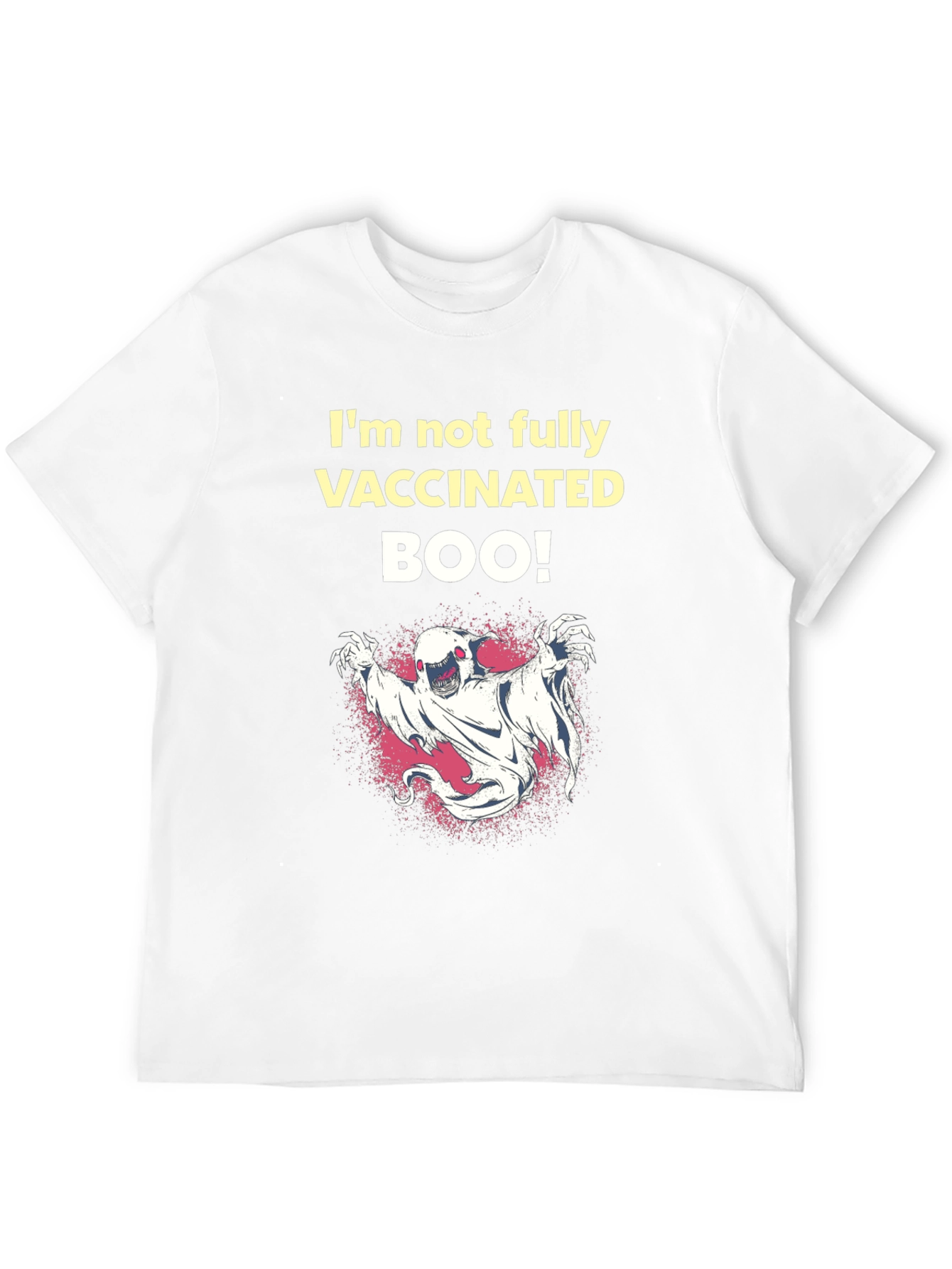 Vaccinated Boo! T-Shirt - Halloween Humor Tee