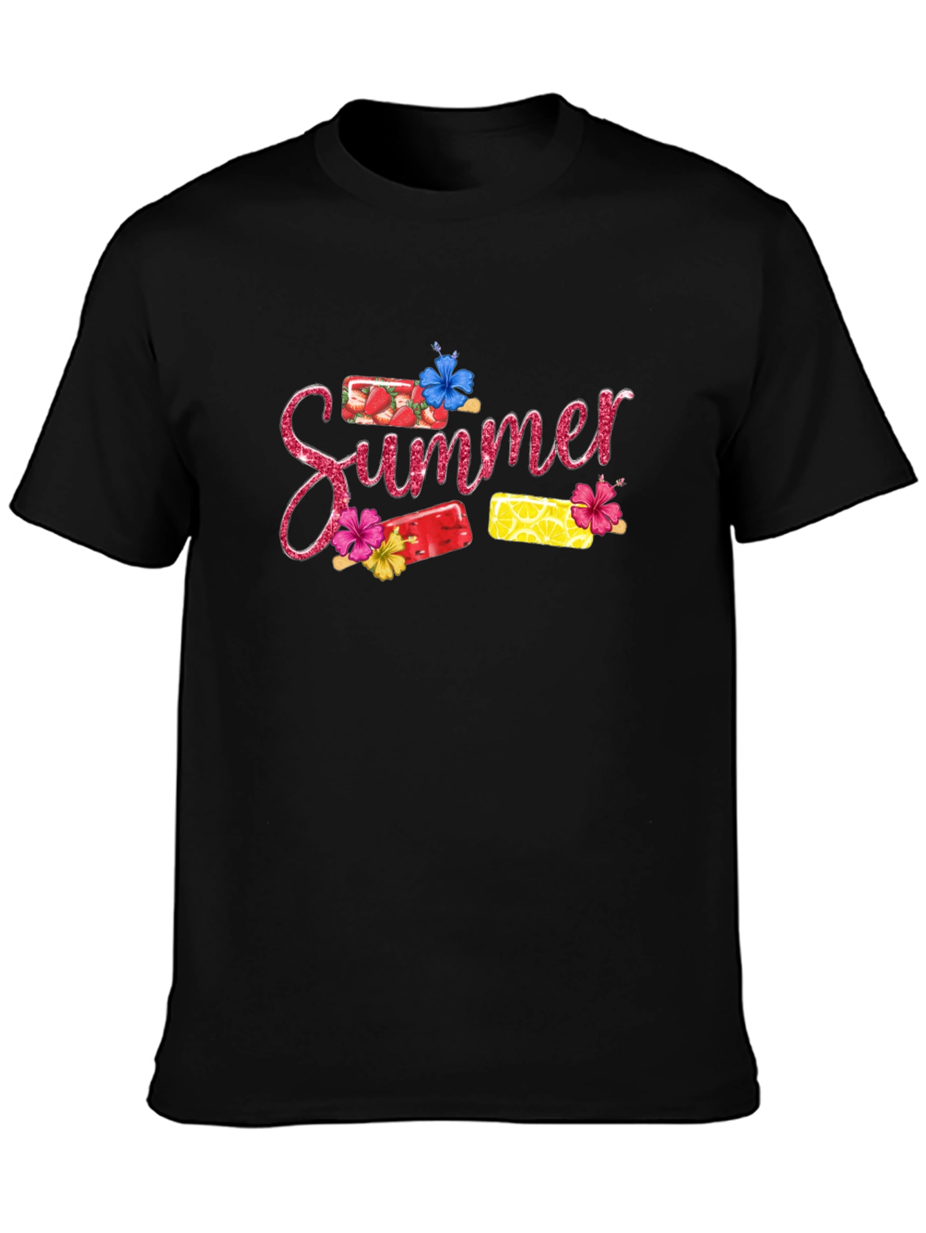 Summer Popsicle Graphic T-Shirt