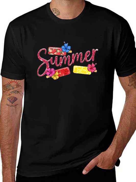 Summer Popsicle Graphic T-Shirt