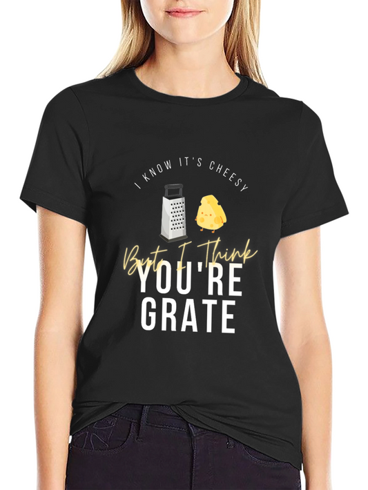 Funny Cheese Grater Puns Graphic Tee