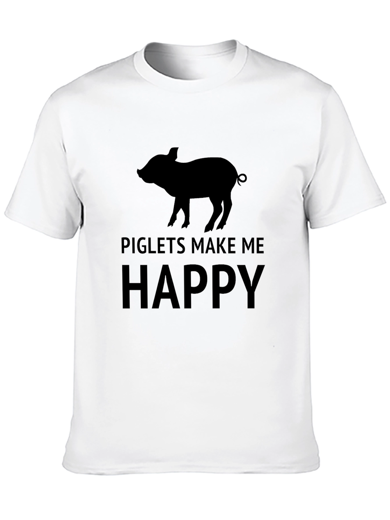 Piglets Make Me Happy T-Shirt