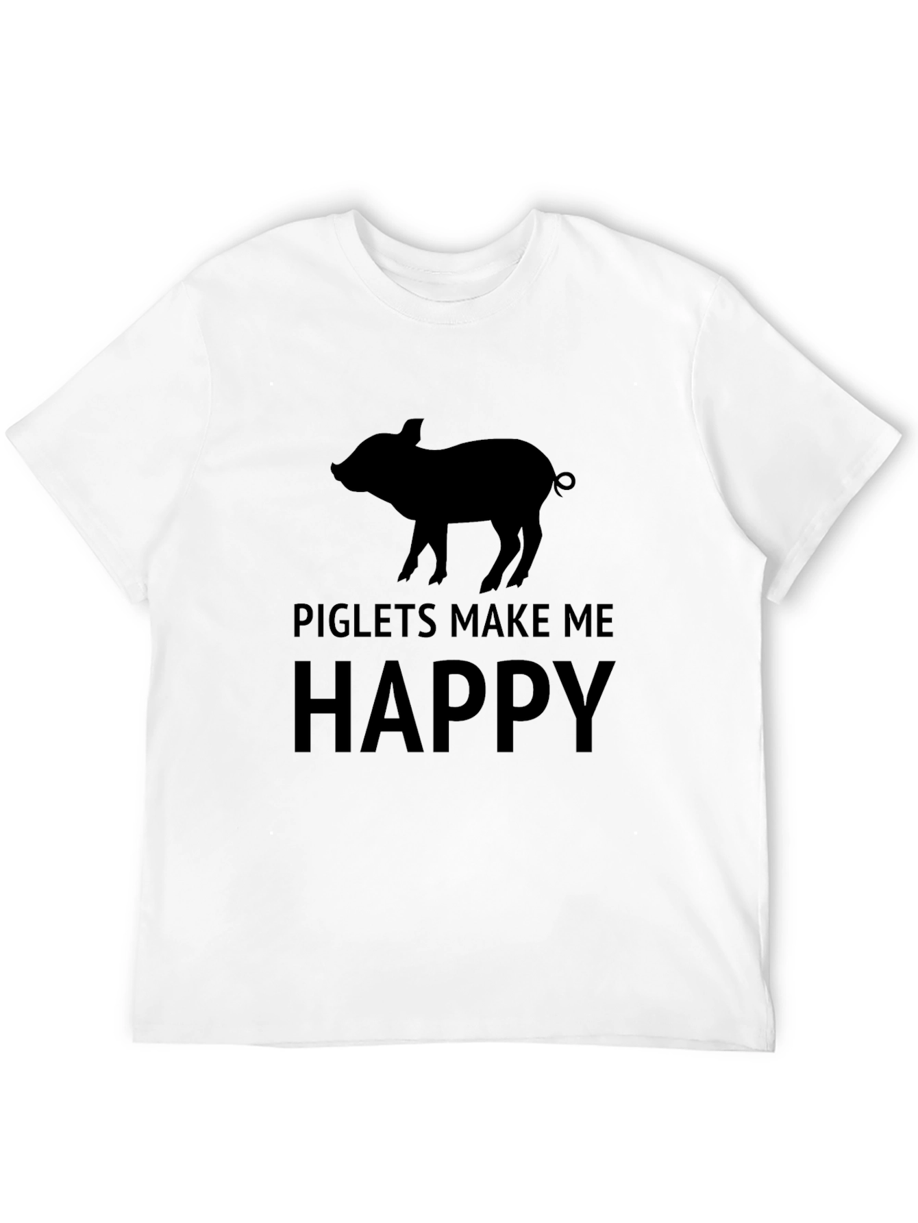 Piglets Make Me Happy T-Shirt