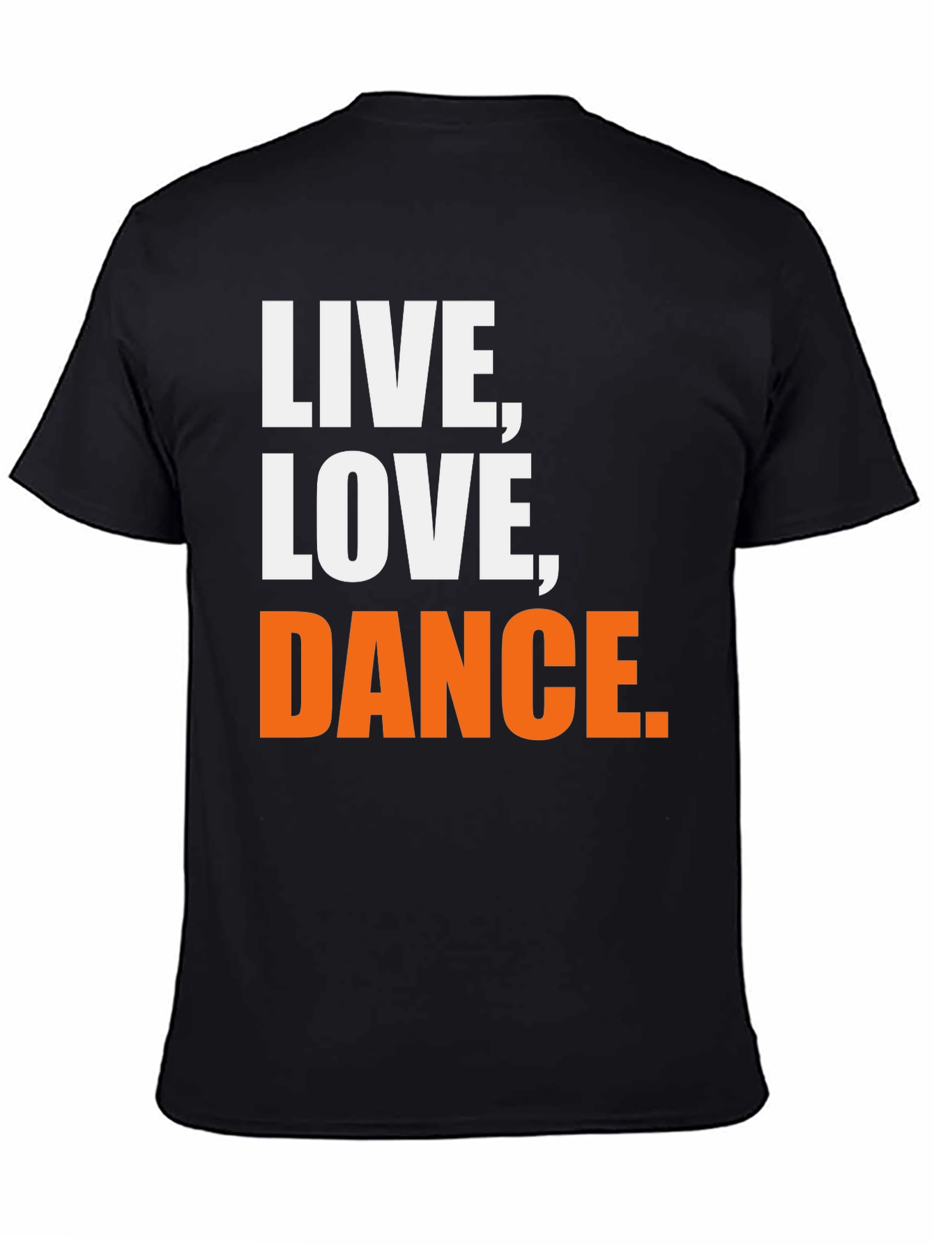 Live Love Dance Graphic Tee - Black