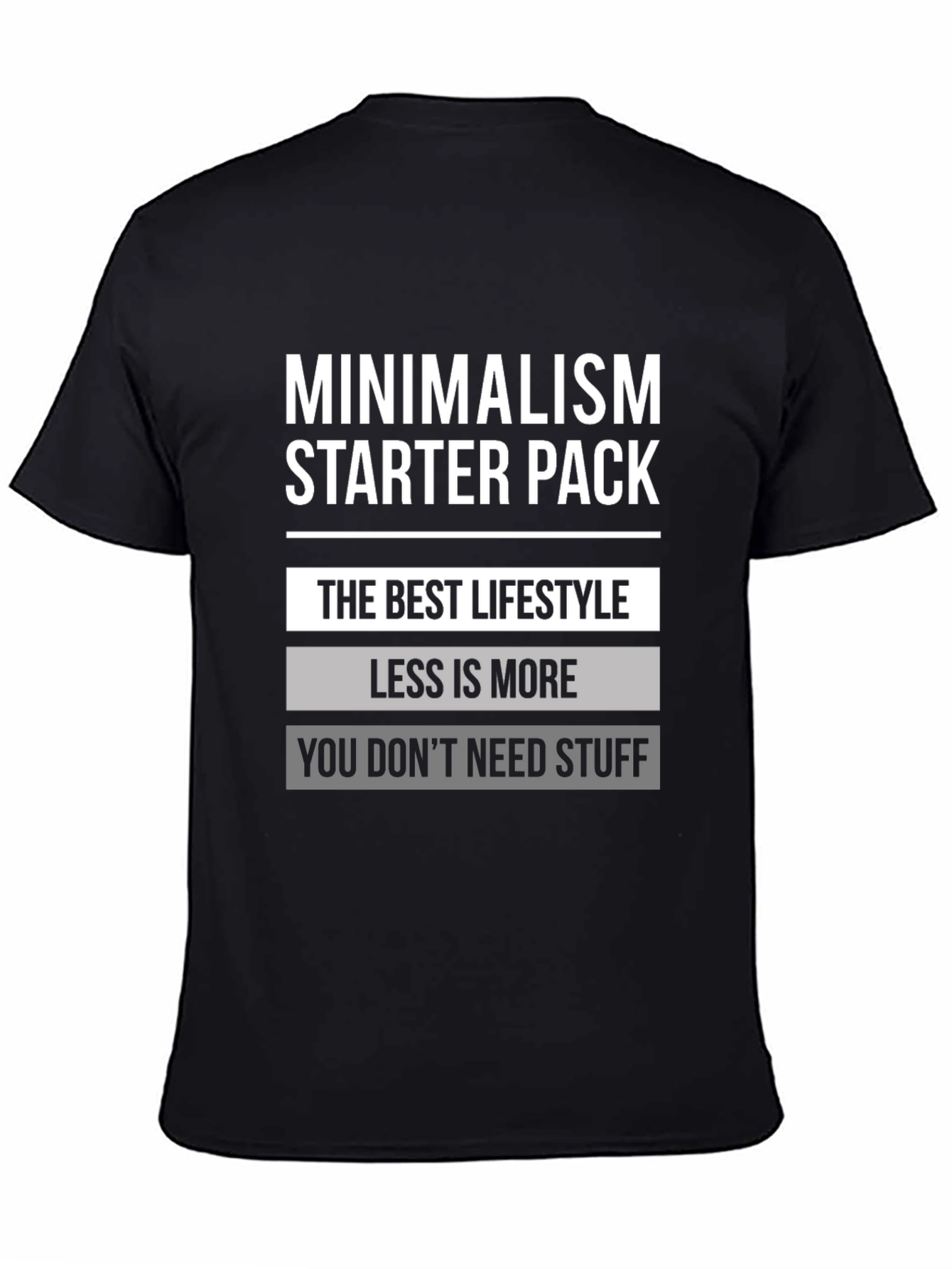 Minimalism Starter Pack Graphic Tee