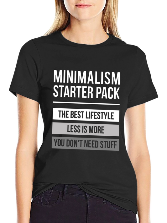Minimalism Starter Pack Graphic Tee