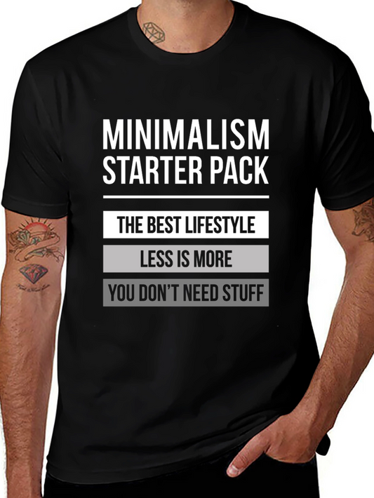 Minimalism Starter Pack Graphic Tee
