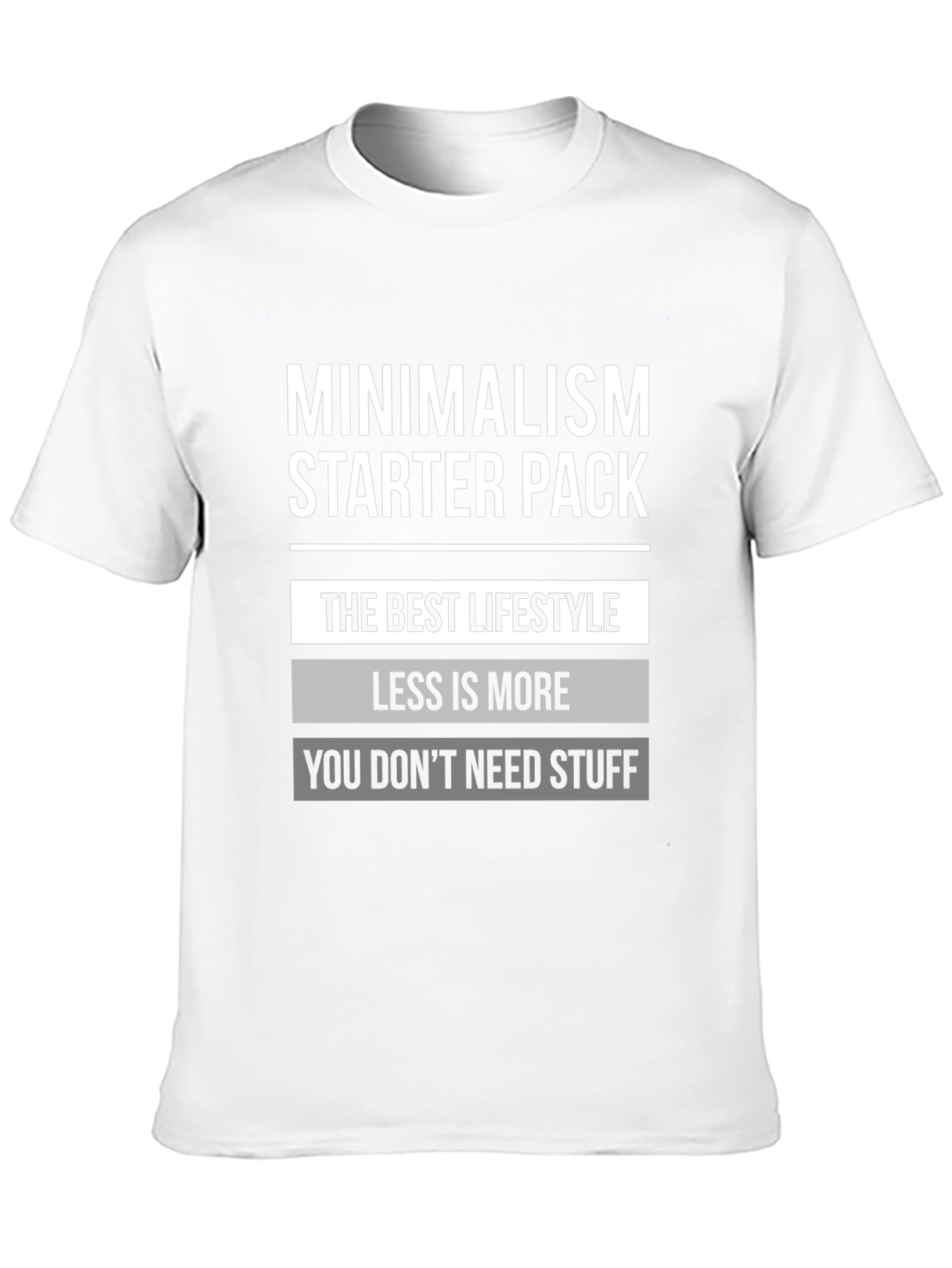 Minimalism Starter Pack Graphic Tee