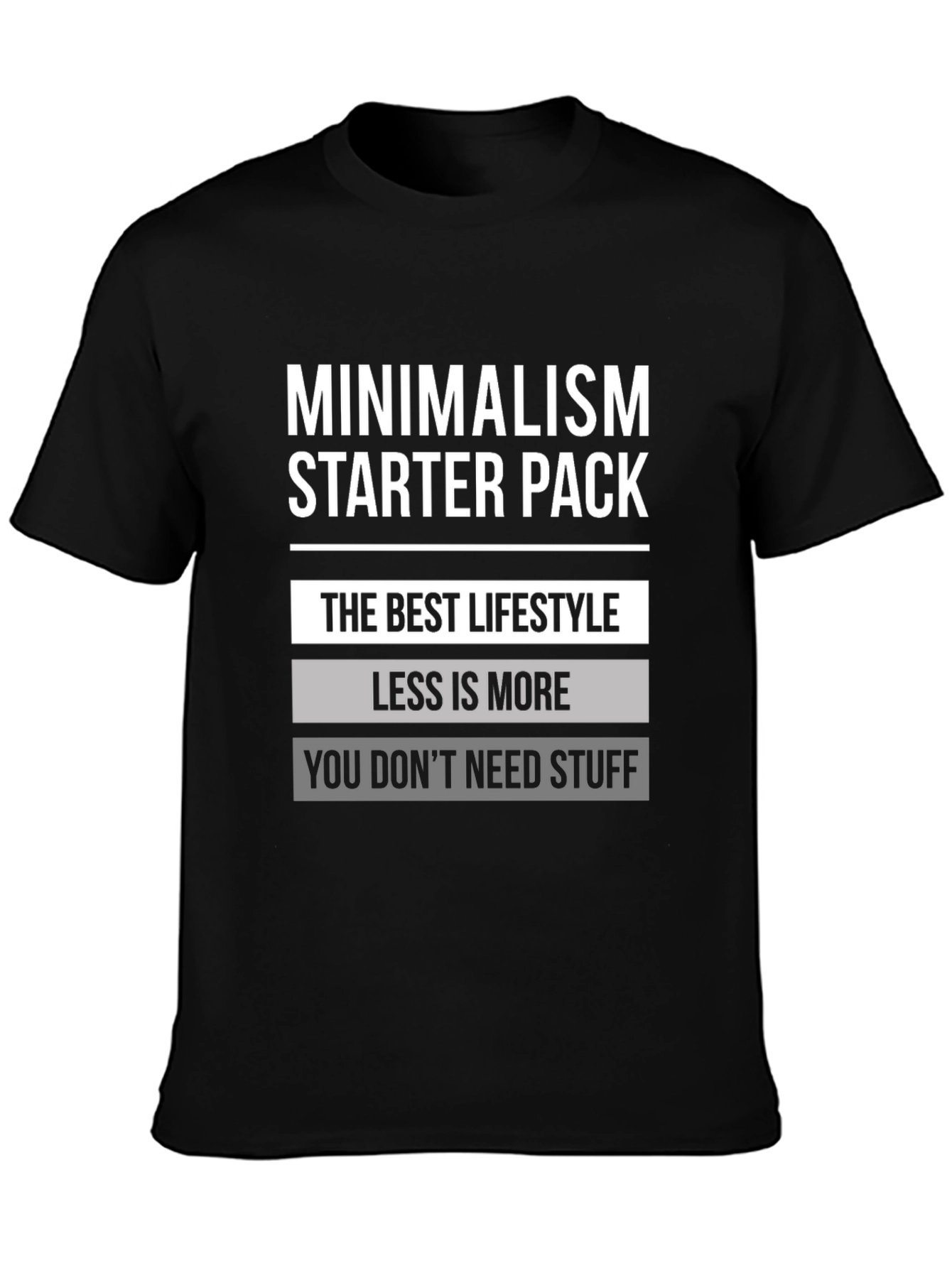 Minimalism Starter Pack Graphic Tee