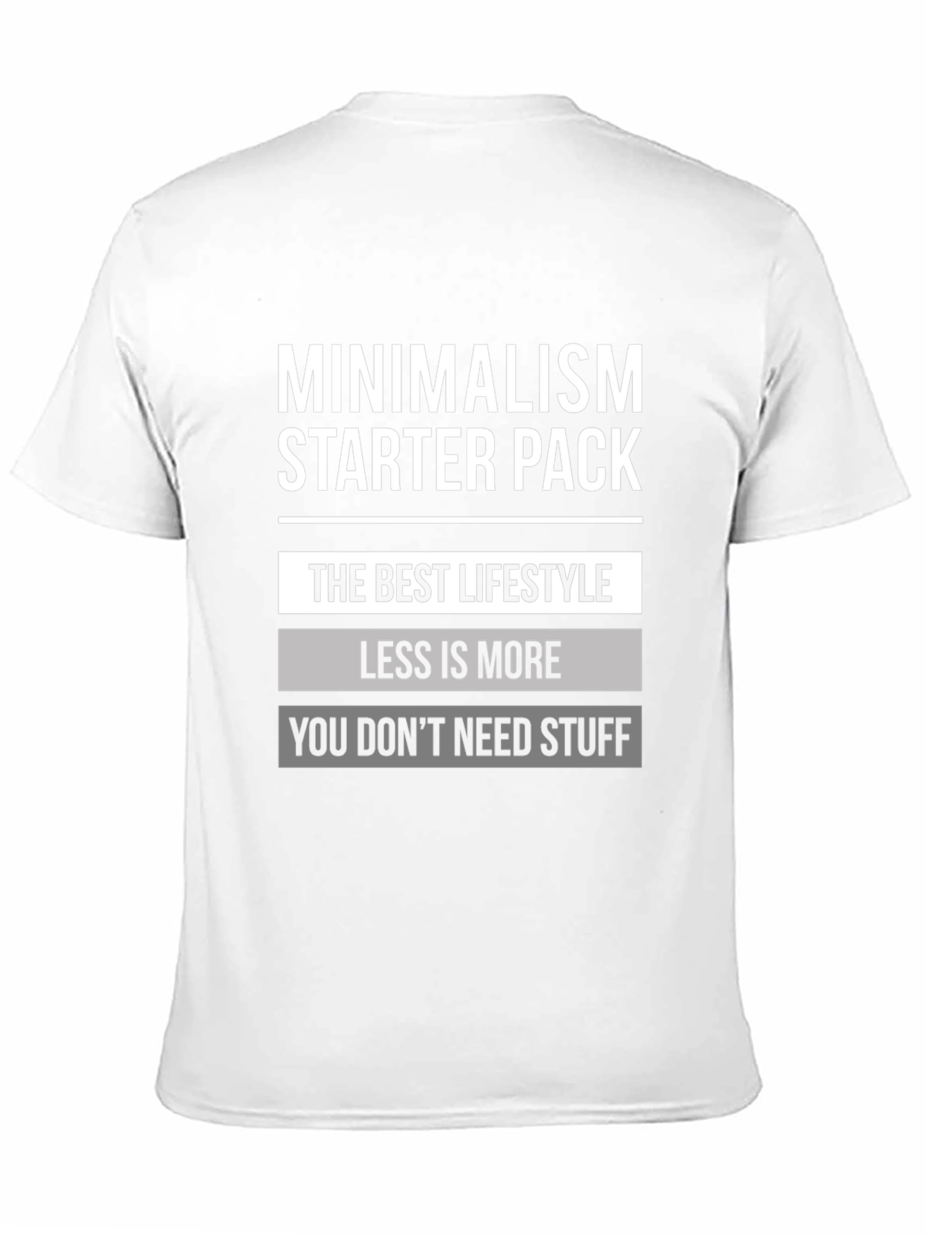 Minimalism Starter Pack Graphic Tee