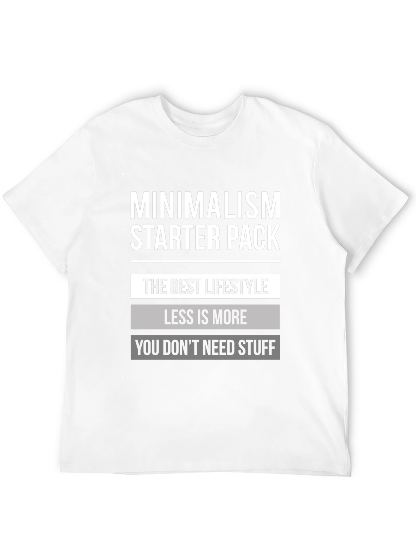 Minimalism Starter Pack Graphic Tee